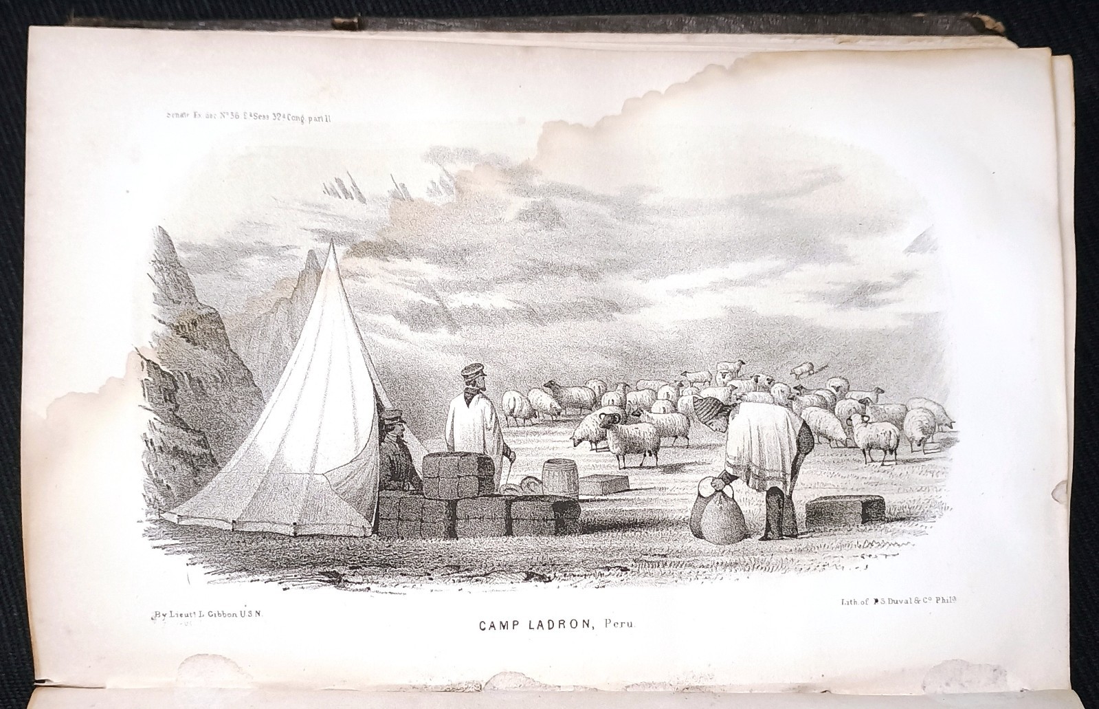 EXPLORATION OF VALLEY OF THE AMAZON Gibbon 1854 Peru Bolivia Brazil Indians Inca