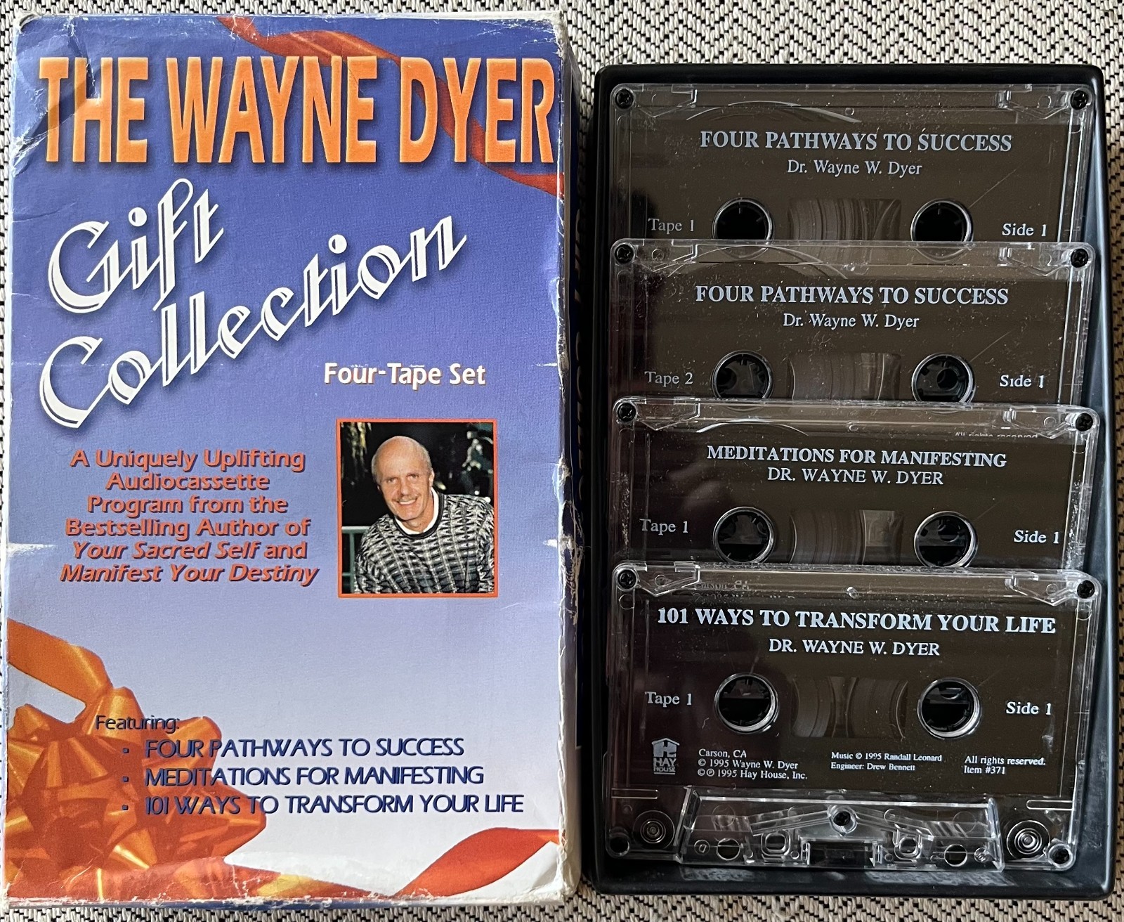 The WAYNE W. DYER Gift Collection, 4-Cassette set, 1997 Hay House Audio