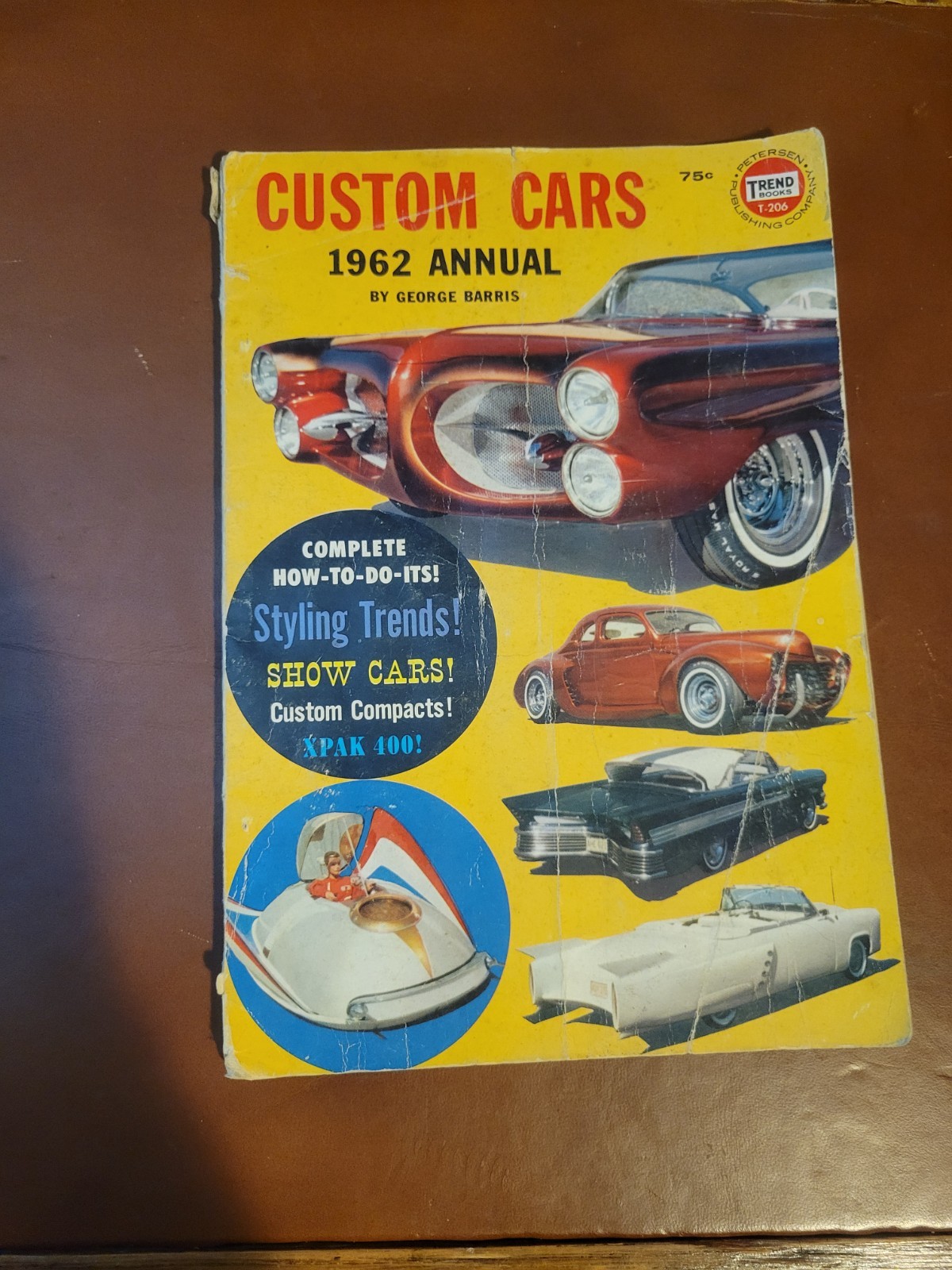 1962 Custom Cars 1962 Annual. Trend #206. 128 pages.