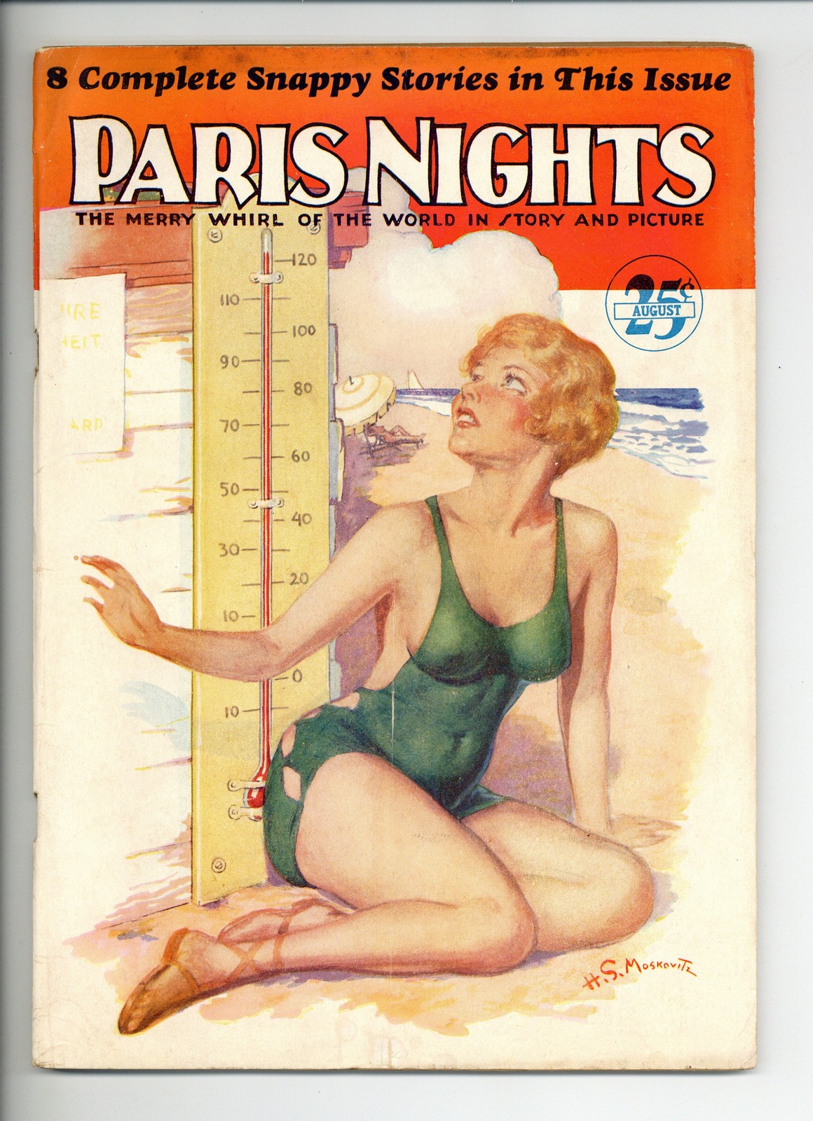 Paris Nights Magazine/Pulp Vol. 10 #1 GD/VG 3.0 1931