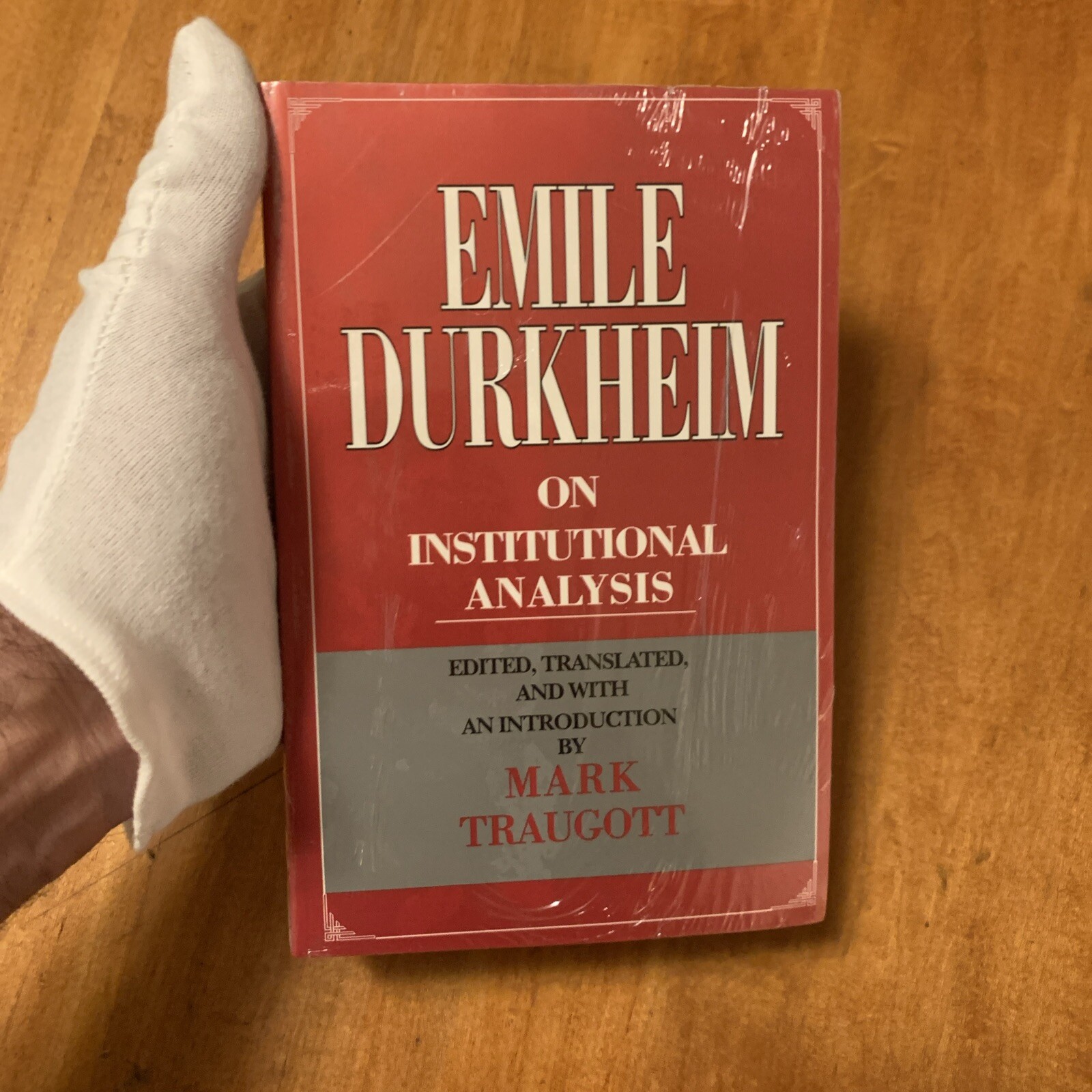 Heritage of Sociology Ser.: Emile Durkheim on Institutional Analysis by Emile…
