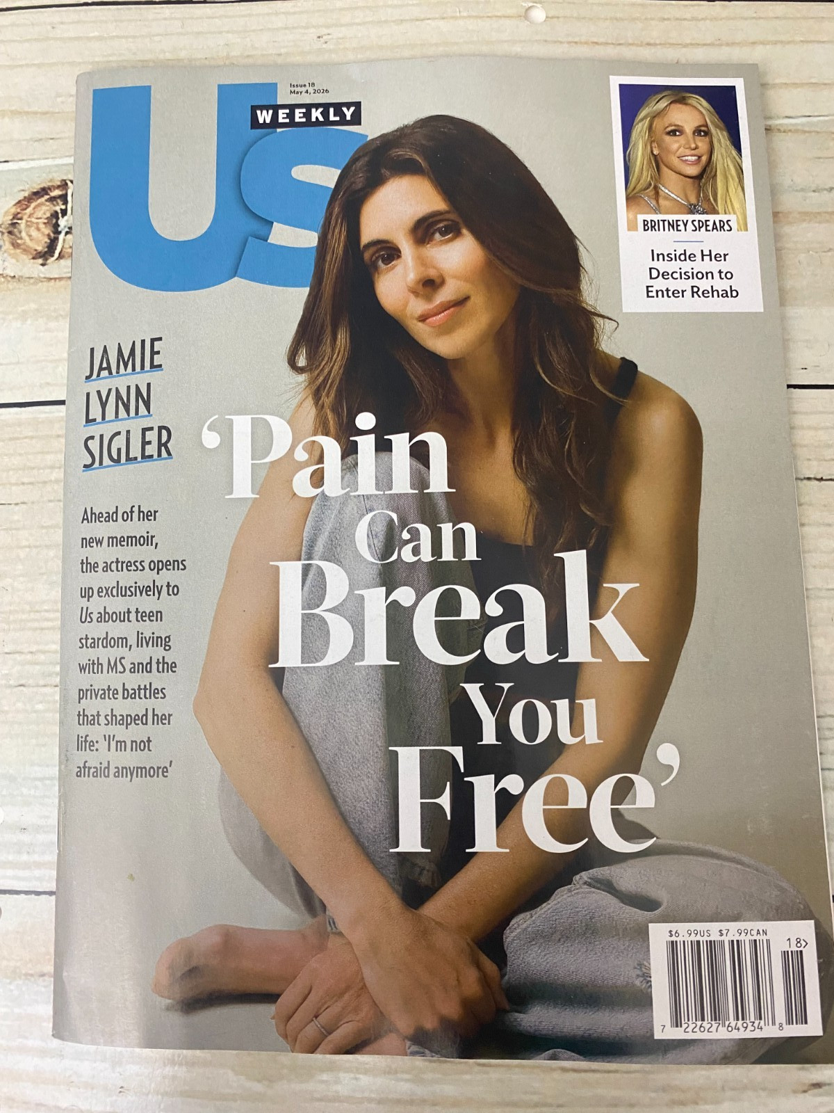 US Weekly May 4/ 2026 issue 18 Magazine Jamie Lynn Gigler Britney Spears