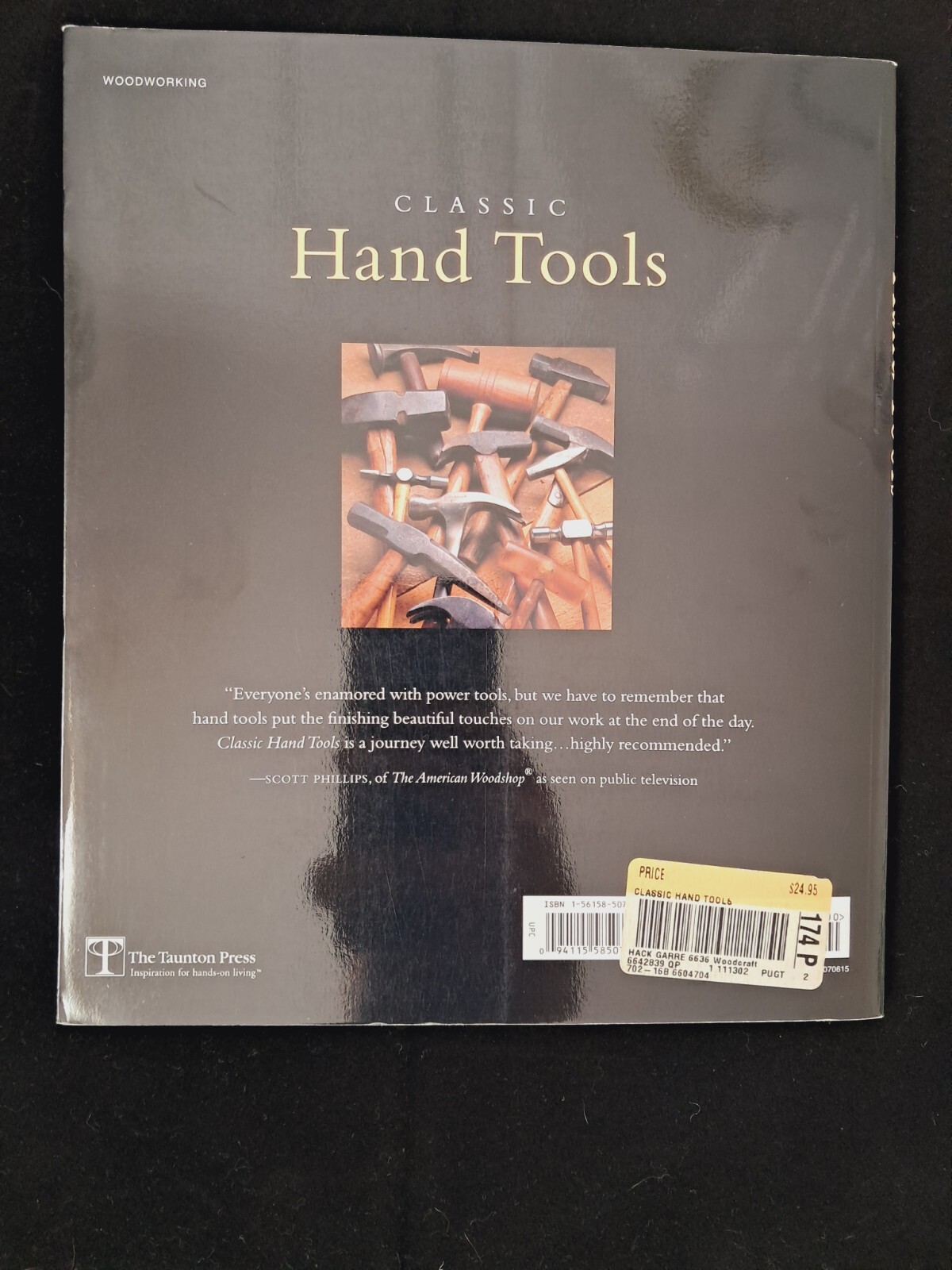 Classic Hand Tools by Garrett Hack Excellent Condition