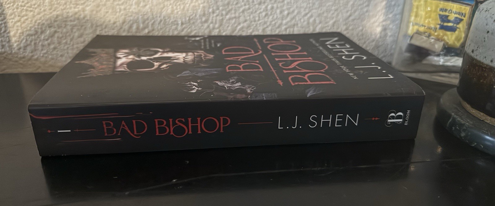 Bad Bishop Deluxe Edition L.J. Shen Paperback Sprayed Edges Society of Villains