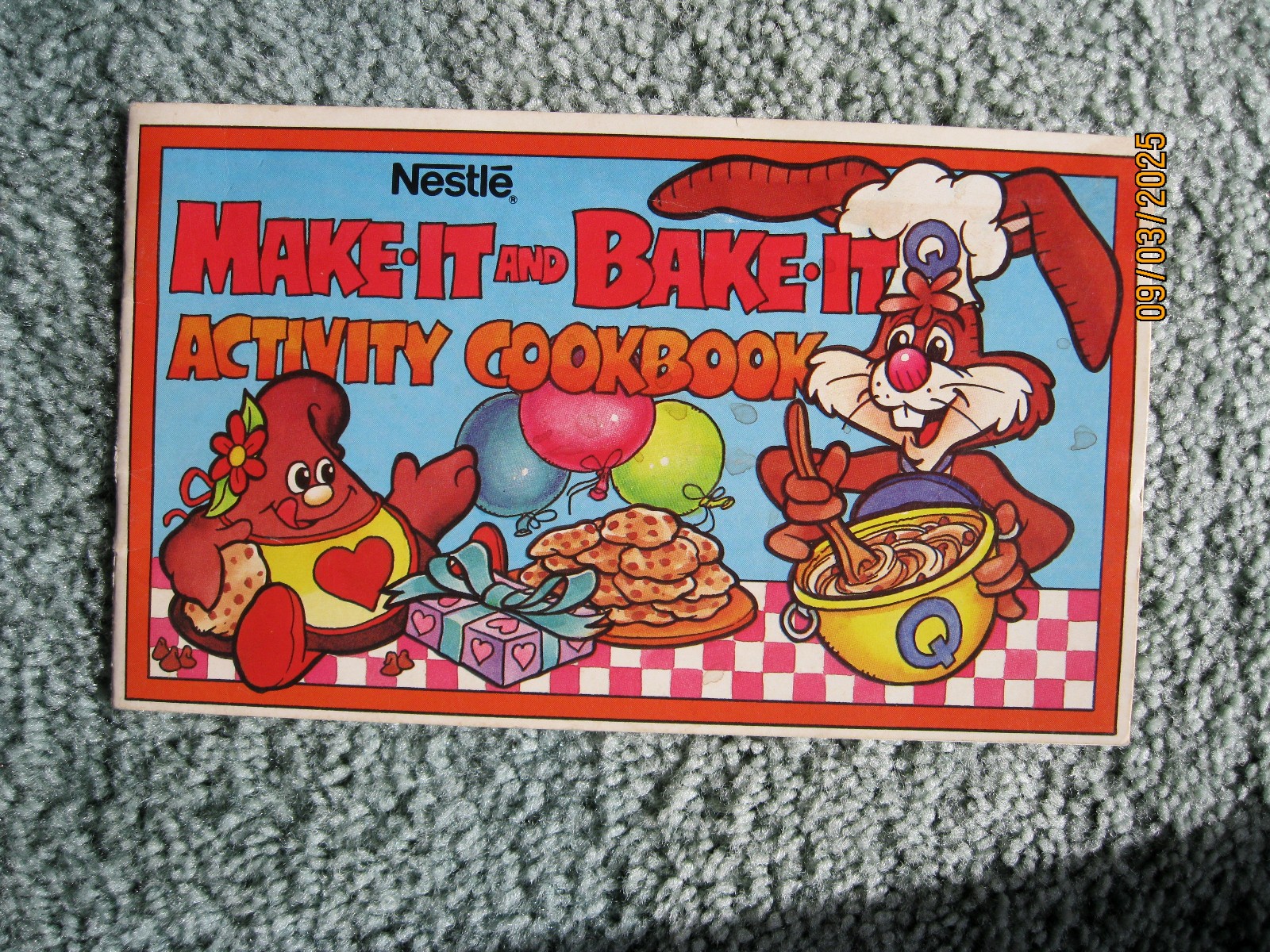 Nestle Make-It and Bake-It Activity Cookbook 1980&rsquo;s