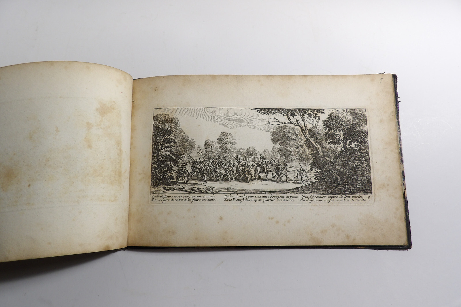 De Droeve Ellendigheden van den Oorlock Callot, Jacques 18 PLATES