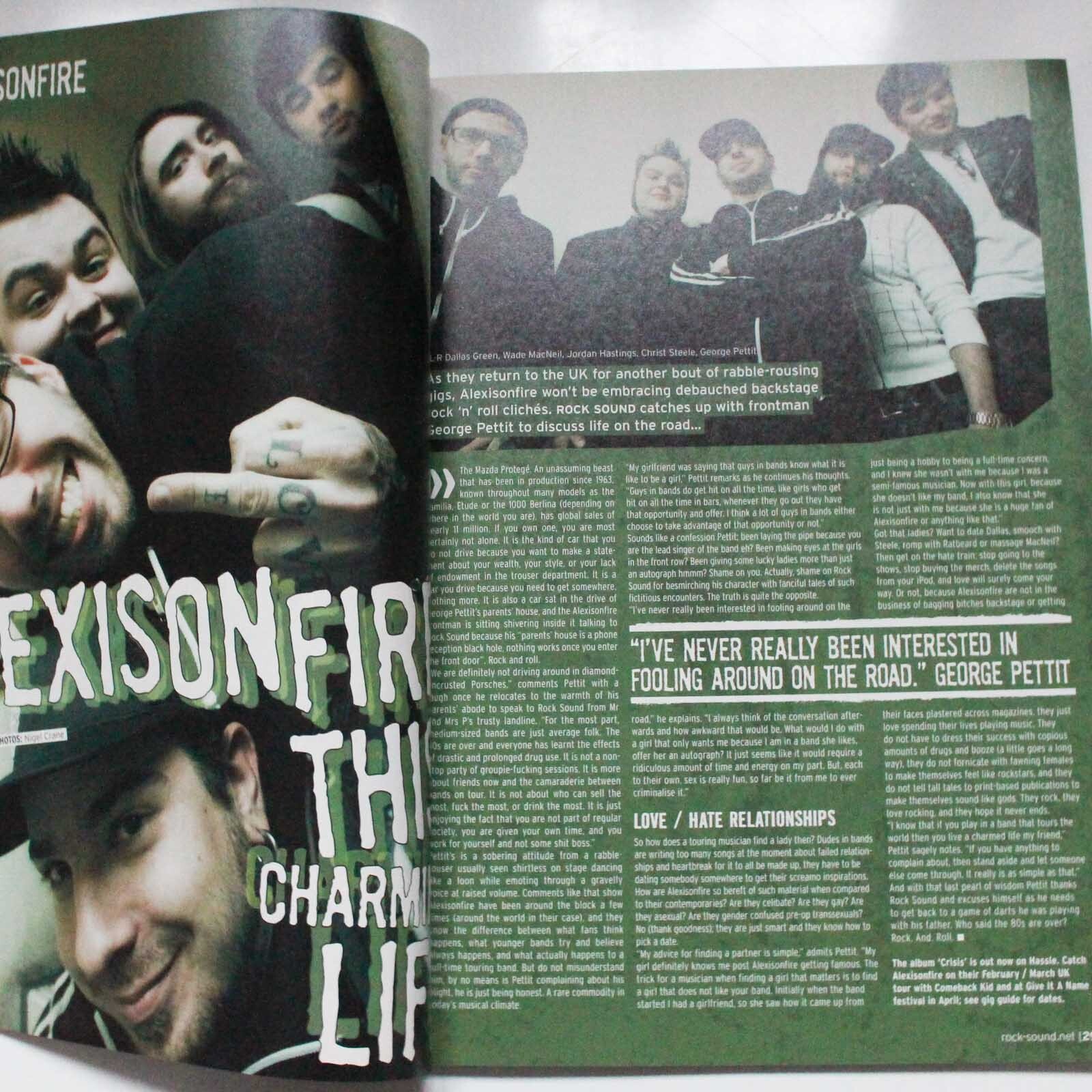 Rock Sound Magazine Good Charlotte March 2007 Issue 94 Music Alternative