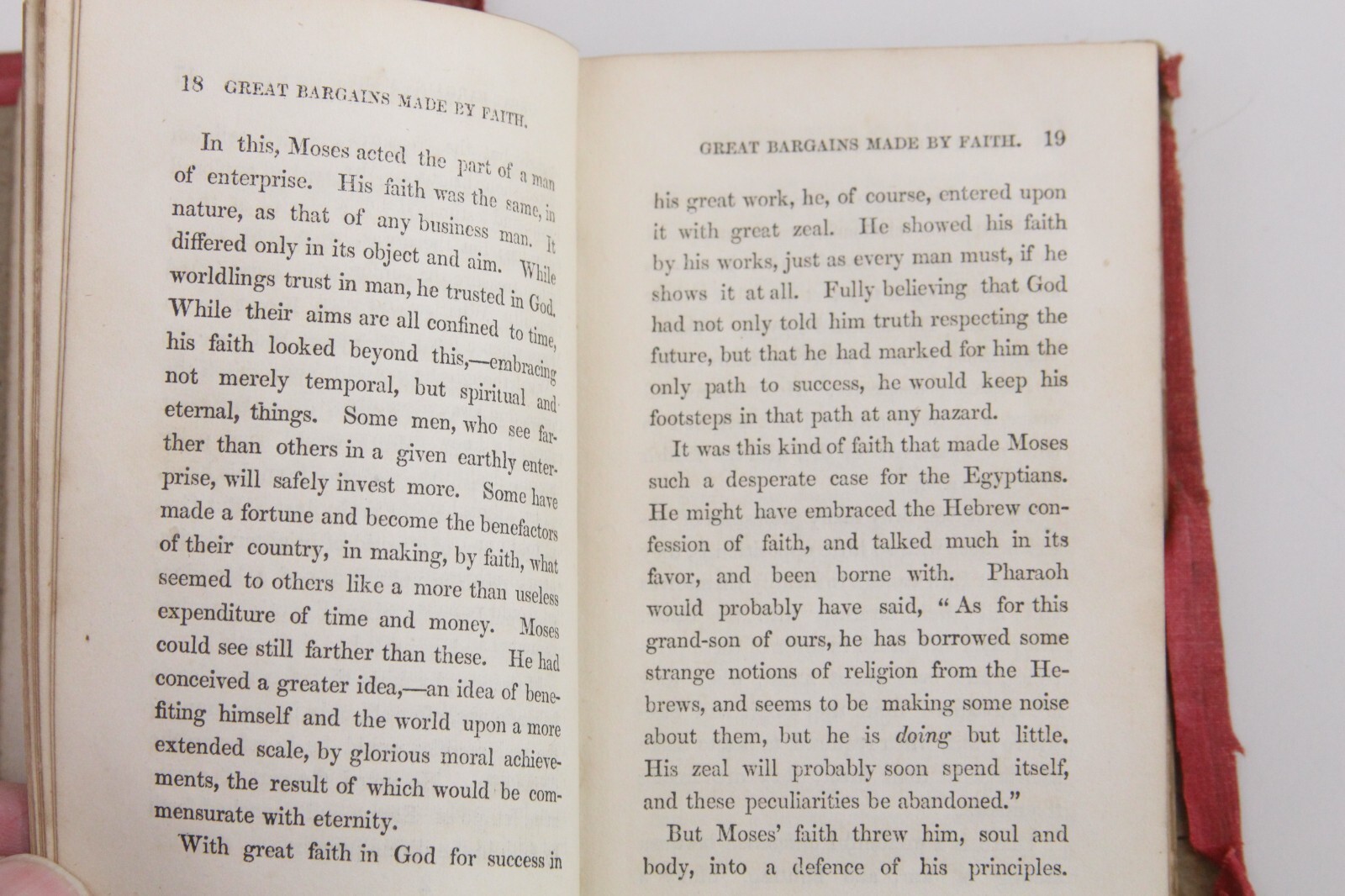 Things New & Old 1856 Rev Epenetus Owen Religion Faith 4.85&Prime; x 3.5&Prime; x .25&Prime;