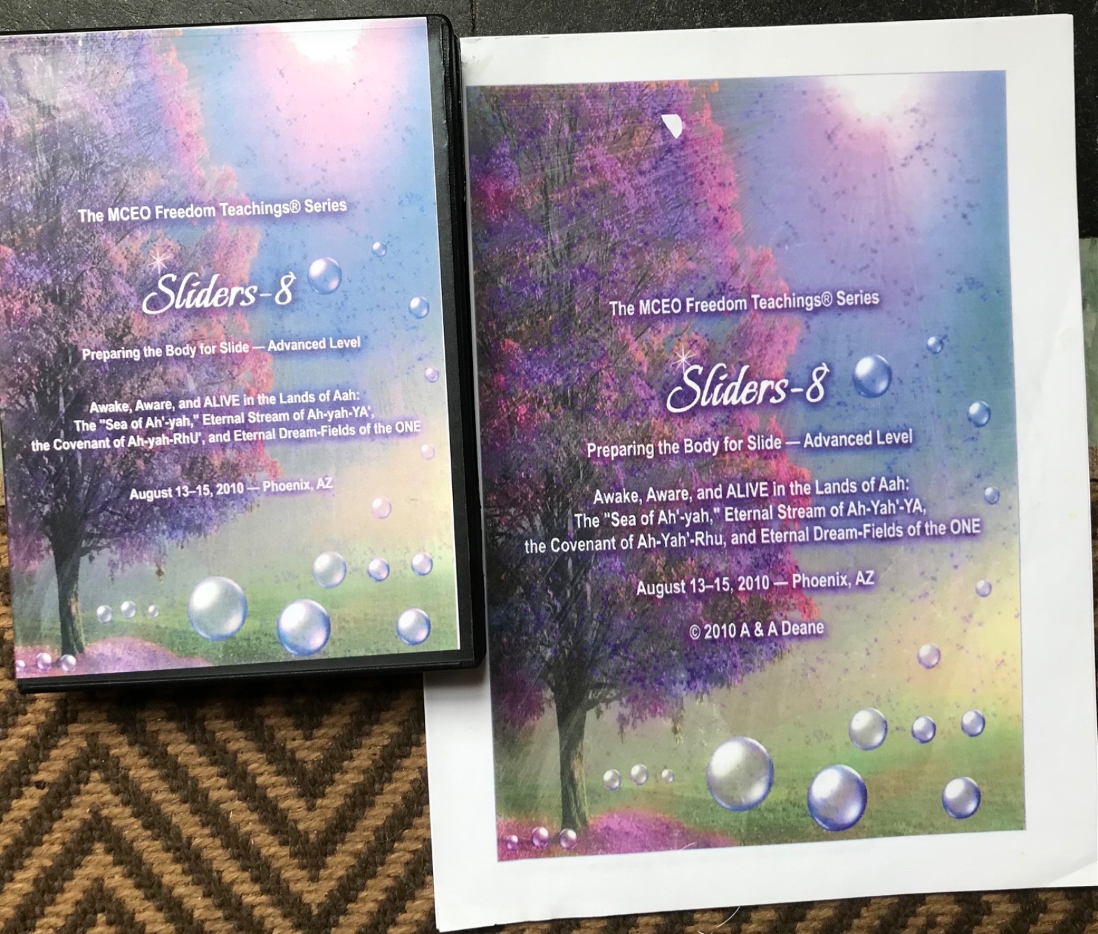 VOYAGERS, ASHAYANA DEANE-Sliders 8, DVD’S, cd & 8 Page Complete Booklet