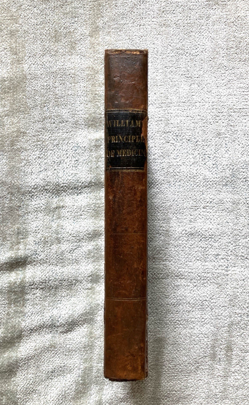 Antique, Principles Of Medicine, 1844, C. Williams MD, Pathology, Therapeutics