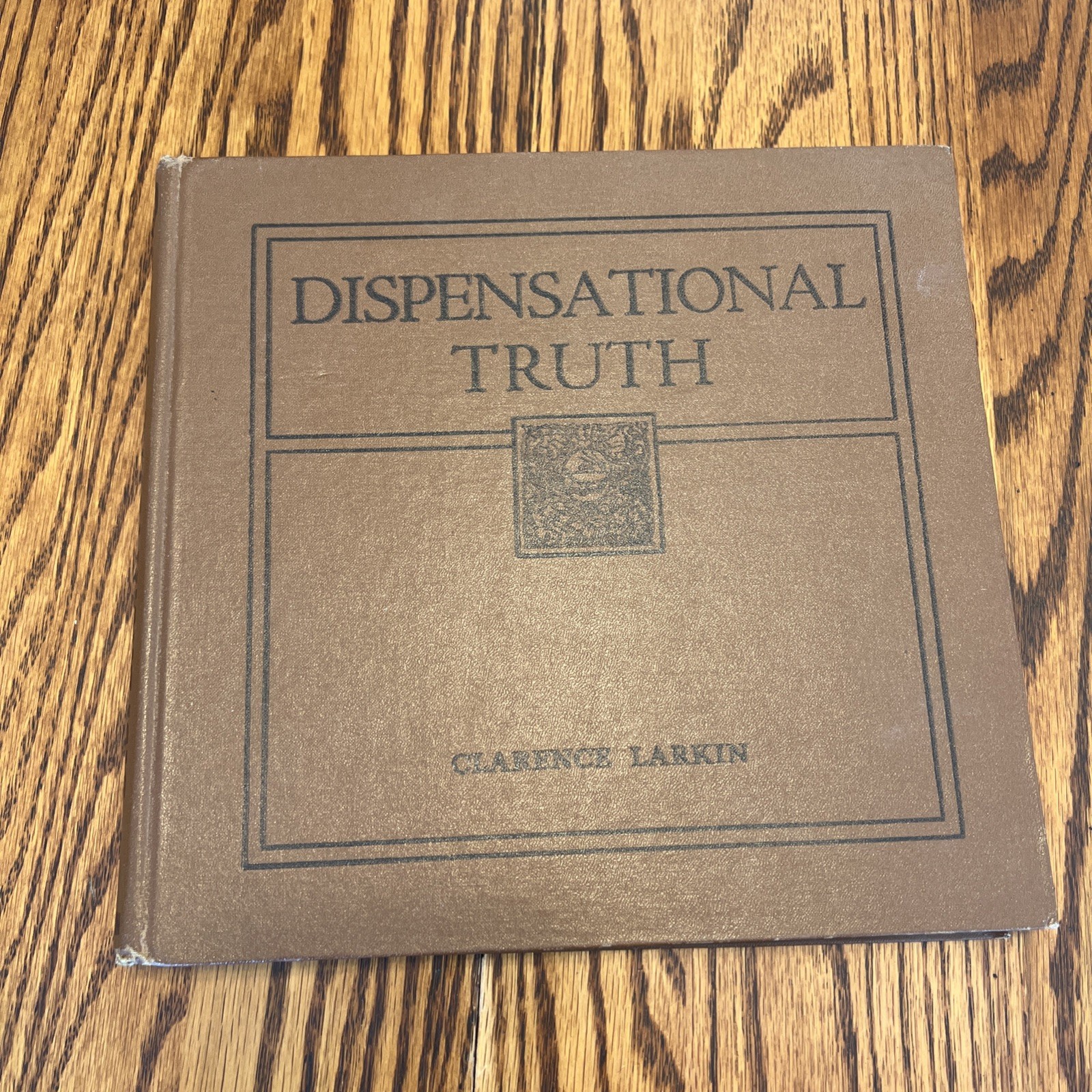 1920 Enlarged & Revised Edition Clarence Larkins Dispensational Truth Book FLAWS