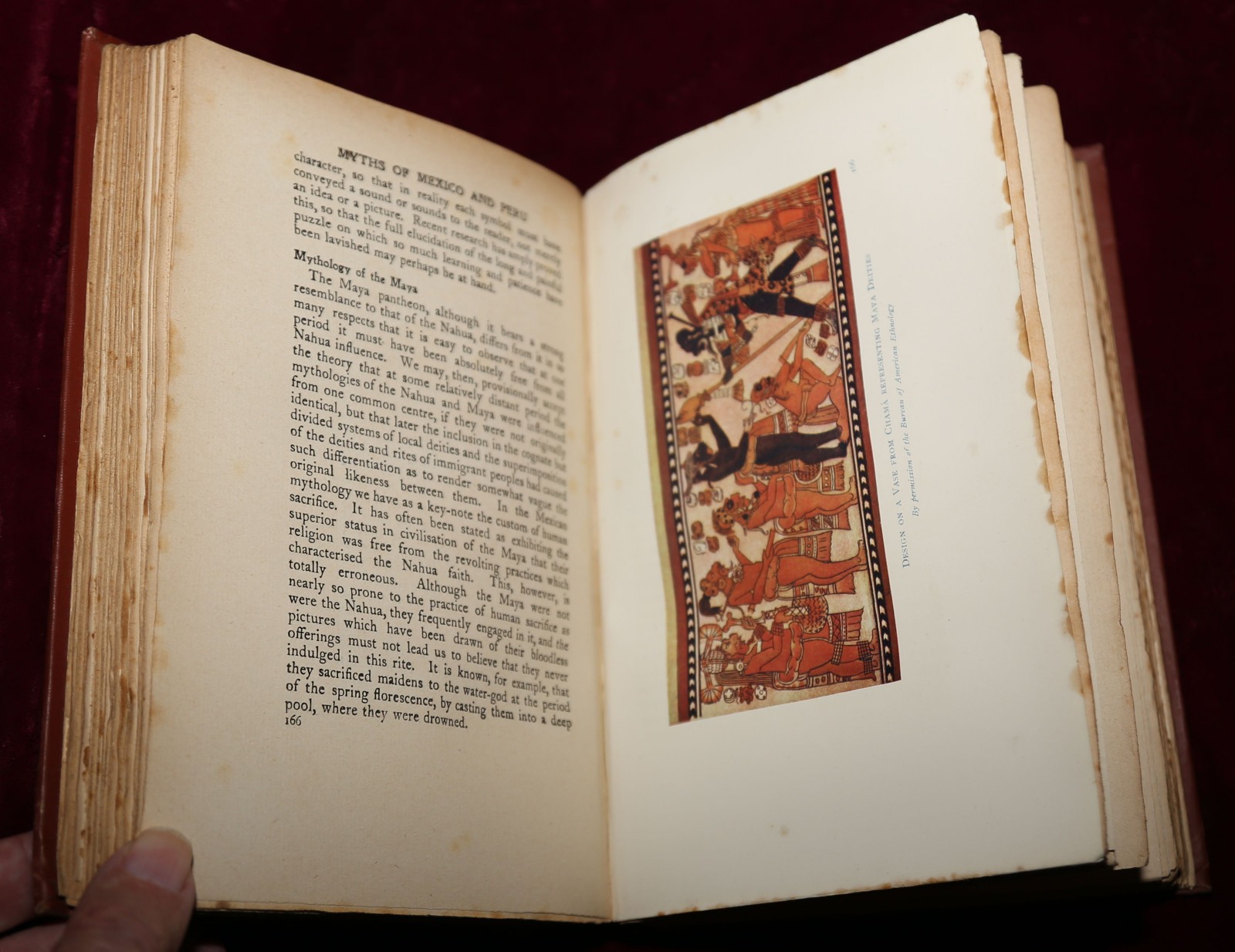 EXRARE Myths of Mexico Peru Lewis Spence MYTHOLOGY OCCULT MAYA AZTEC MORMON INT