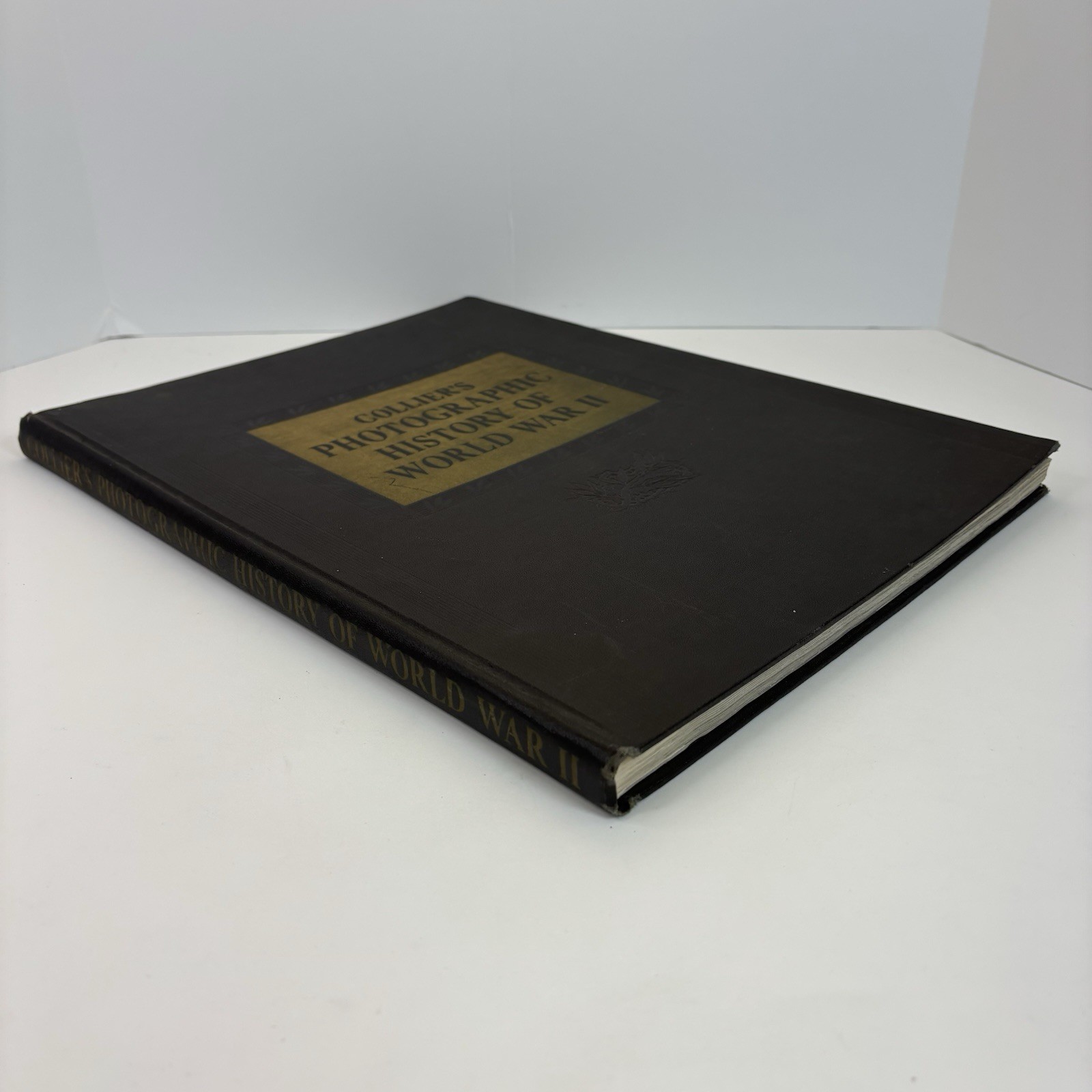 Collier&rsquo;s Photographic History of World War II Hardcover 1946 272 pages WWII C6