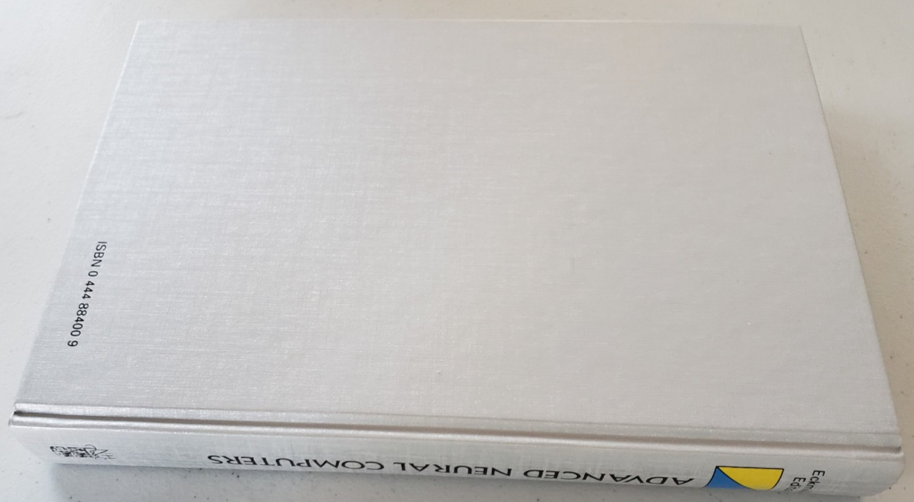 Advanced Neural Computers Eckmiller 1990 North-Holland NEW w/Receipt