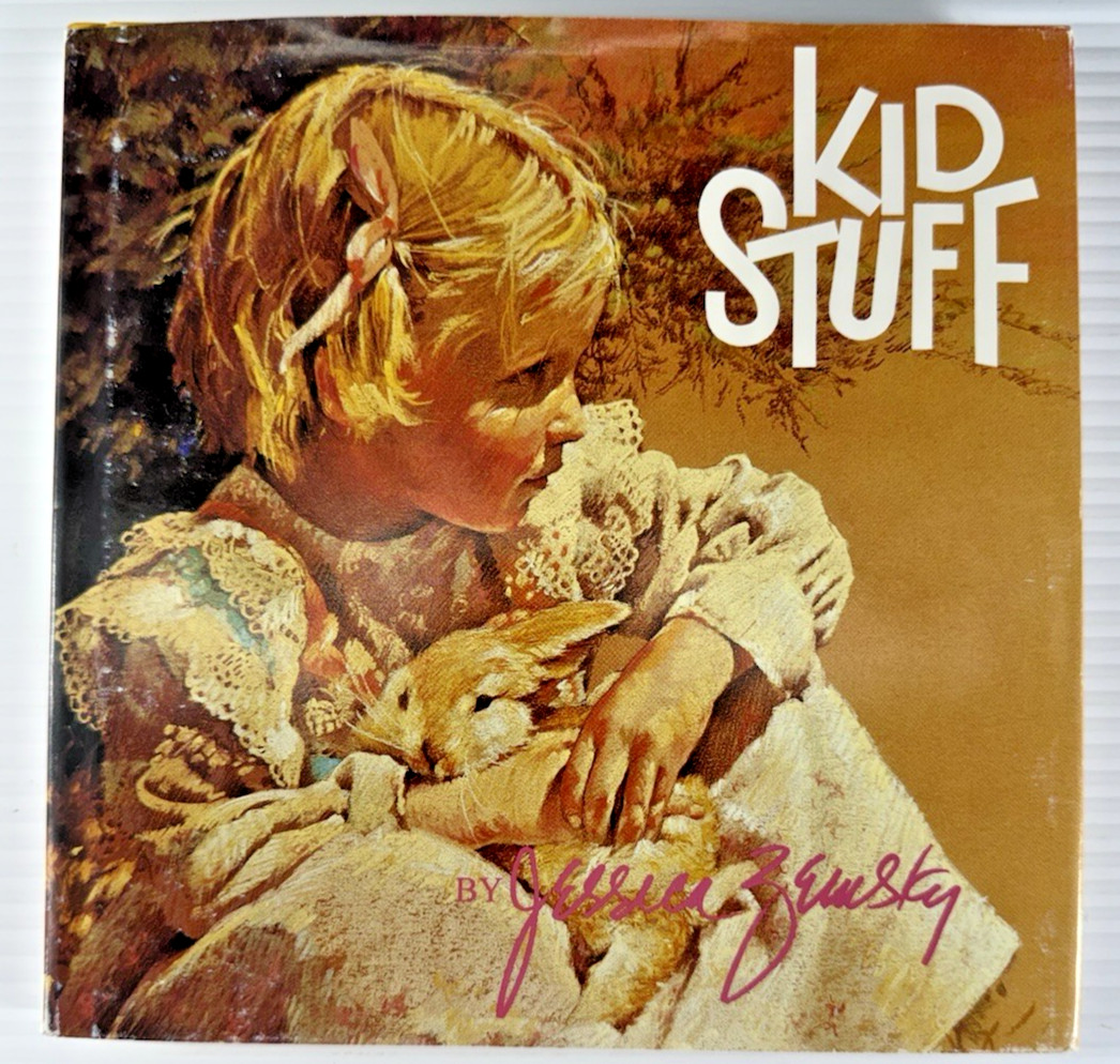 1995 Kid Stuff Jessica Zemsky Signed 1st Edition HC Vintage Children Art Book