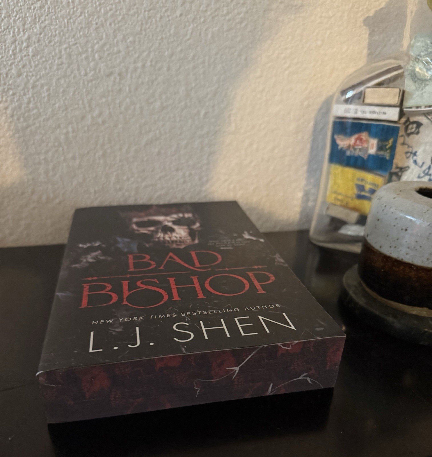 Bad Bishop Deluxe Edition L.J. Shen Paperback Sprayed Edges Society of Villains