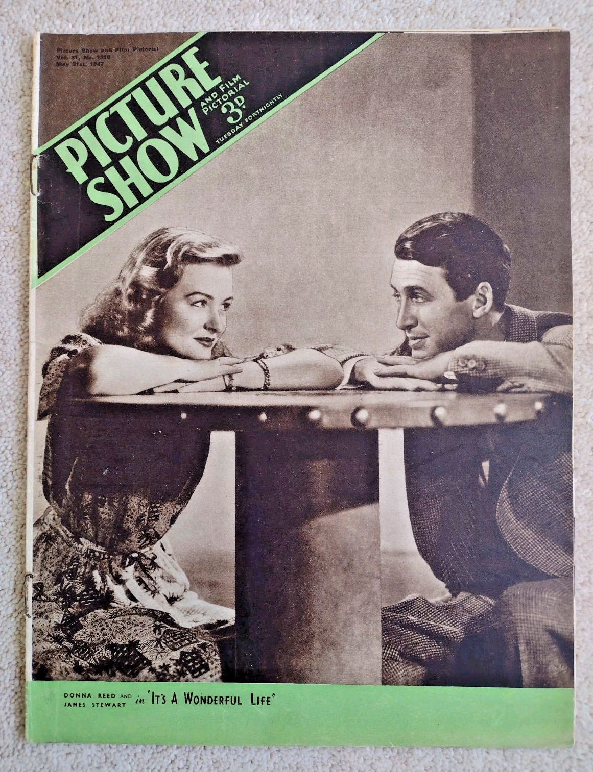 Picture Show magazine 31 May 1947 It&rsquo;s a Wonderful Life Black Narcissus++