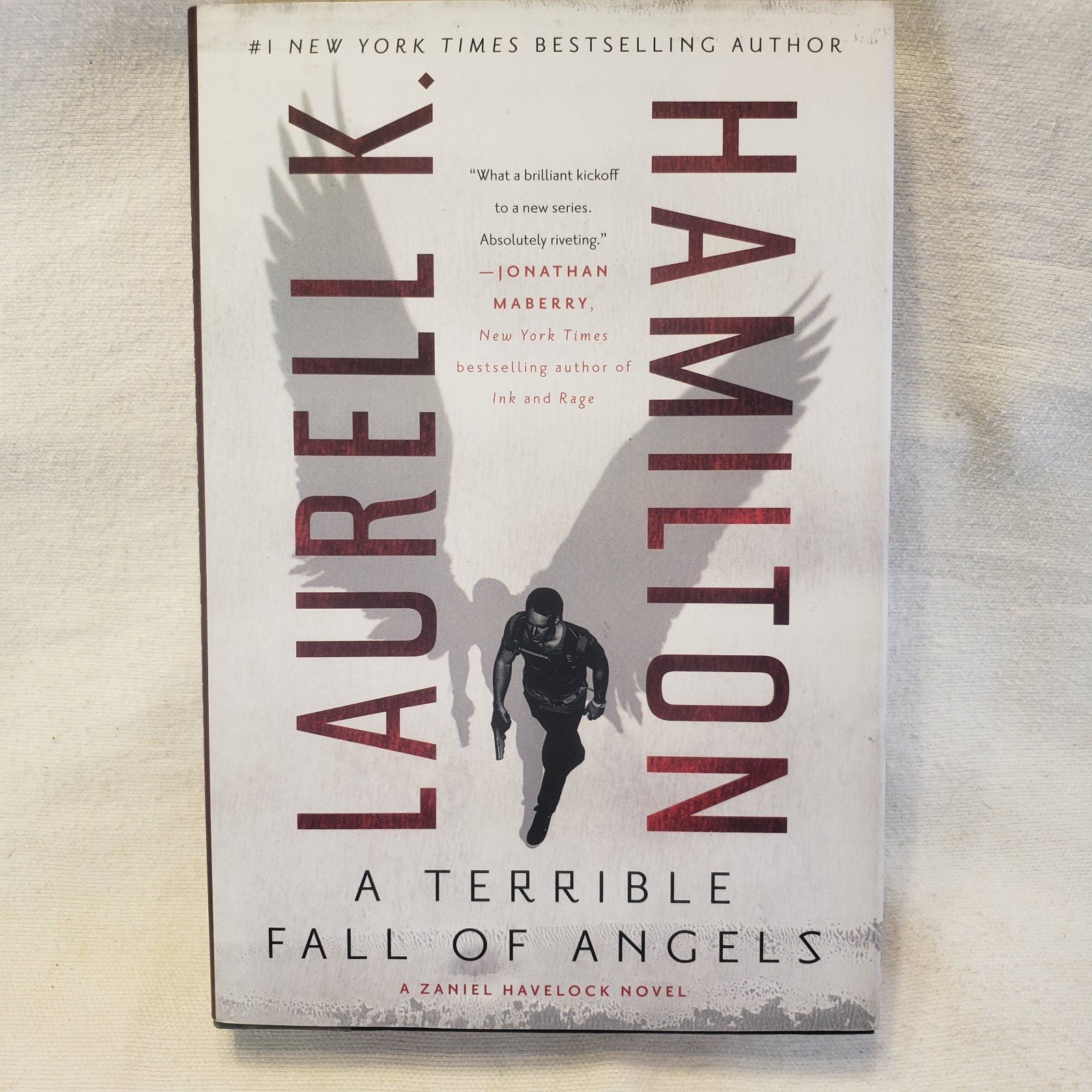 2 Novels- BLIND TIGER Sandra Brown & A TERRIBLE FALL OF ANGELS, Laurell Hamilton