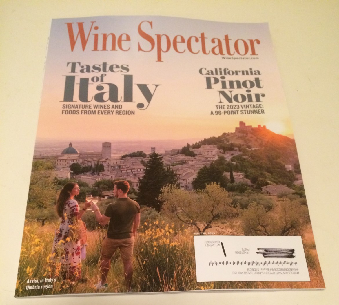 Wine Spectator Magazine~NEW~$5 Each~Dec 2023-Jan~Mar~Apr~May~June~July~Aug 2024