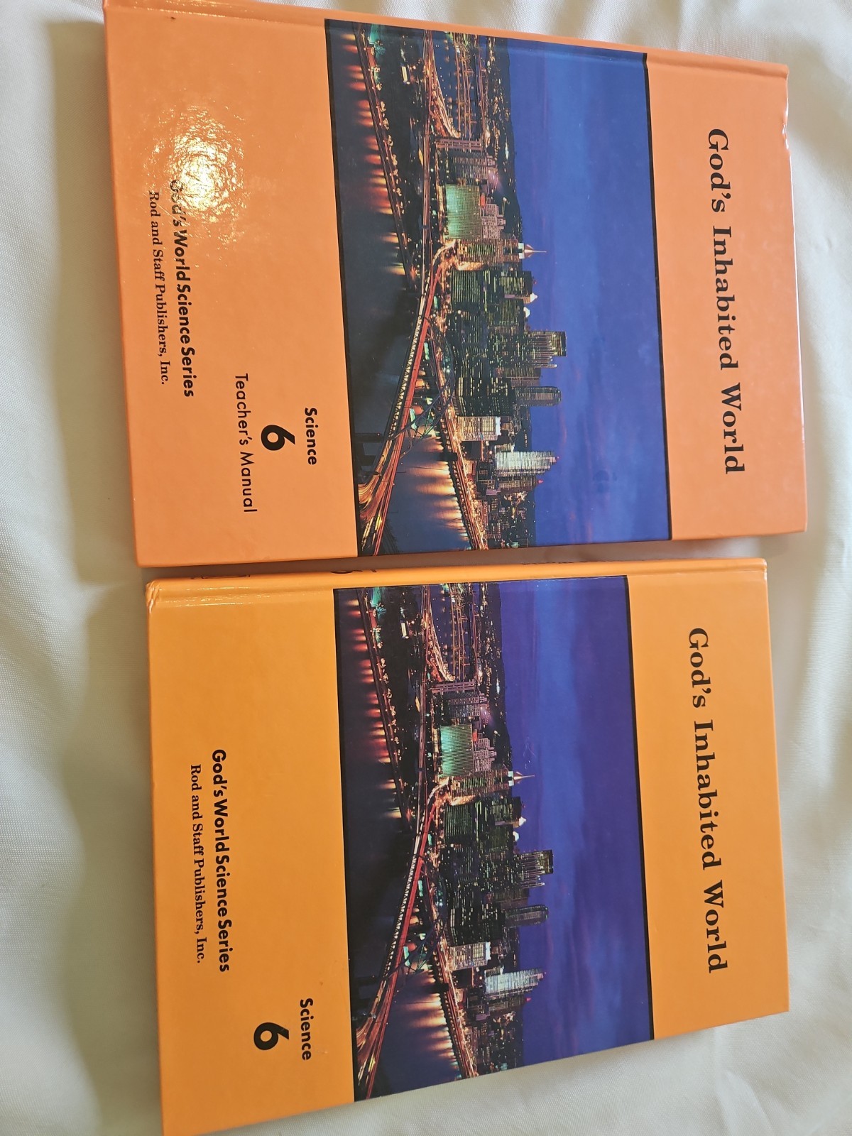 God&rsquo;s Inhabited World Rod And Staff 2 Books Student And Teacher&rsquo;s Manual (U)
