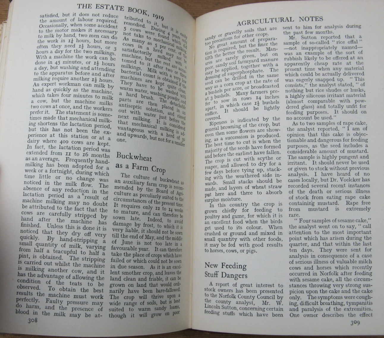1919 The Country Gentlemen&rsquo;s Estate Book