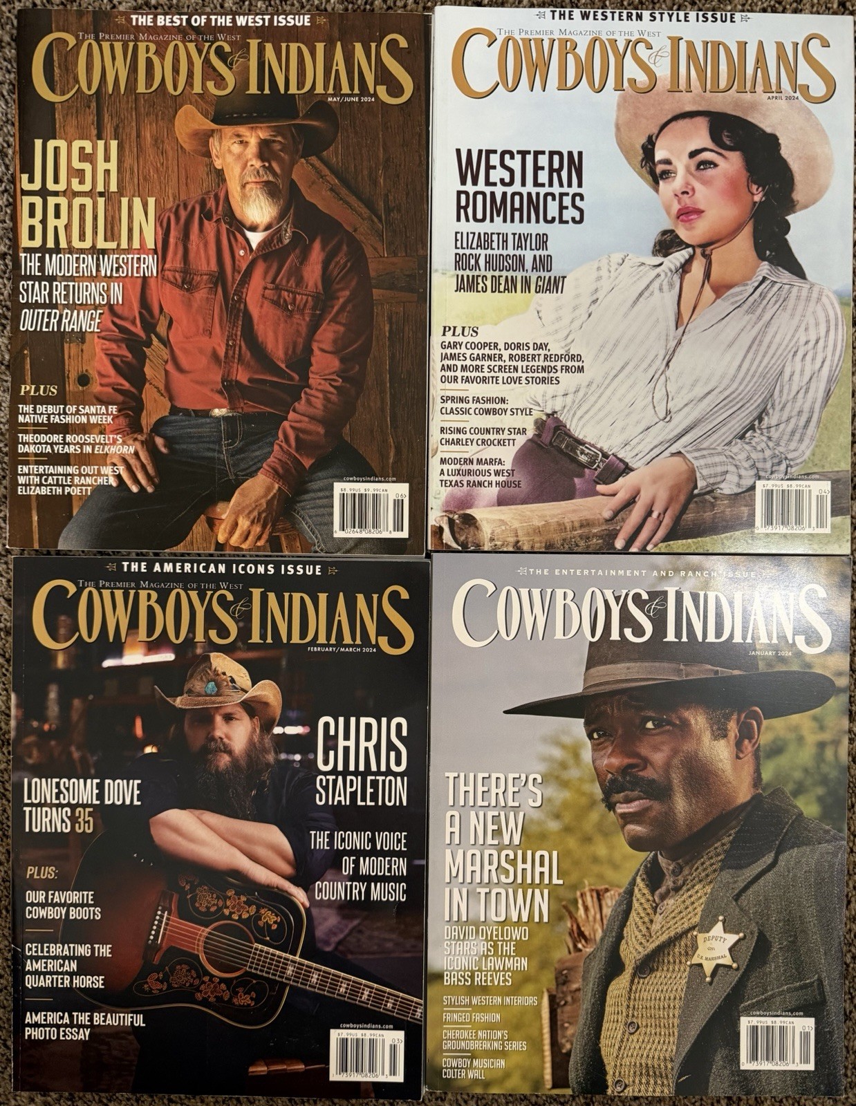 Cowboys & Indians Magazine 2016-2025 Lot of 31