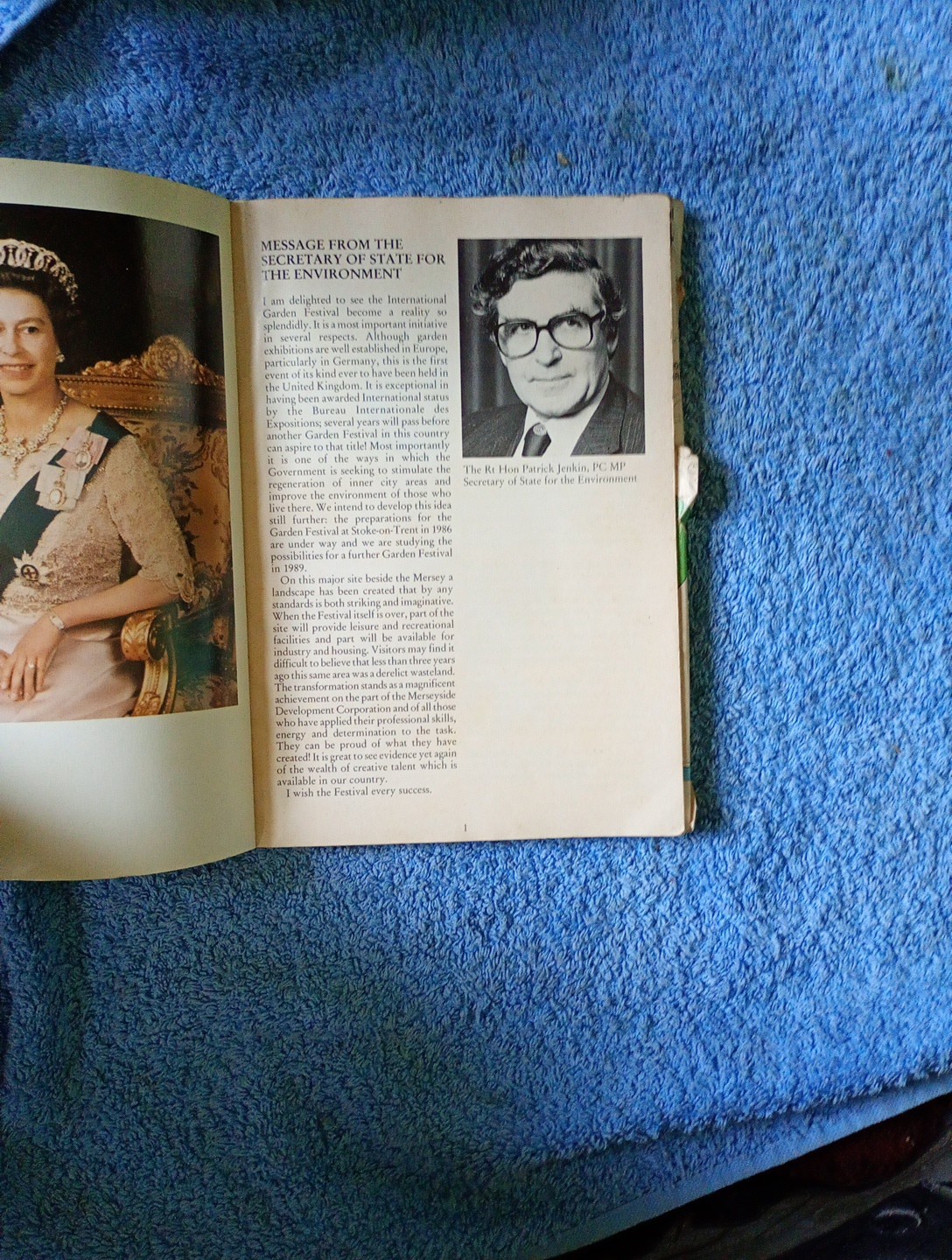 RD LIVERPOOL 84 GARDEN FESTIVAL GUIDE A BIT GRUBBY. BUT RARE 224 Pages