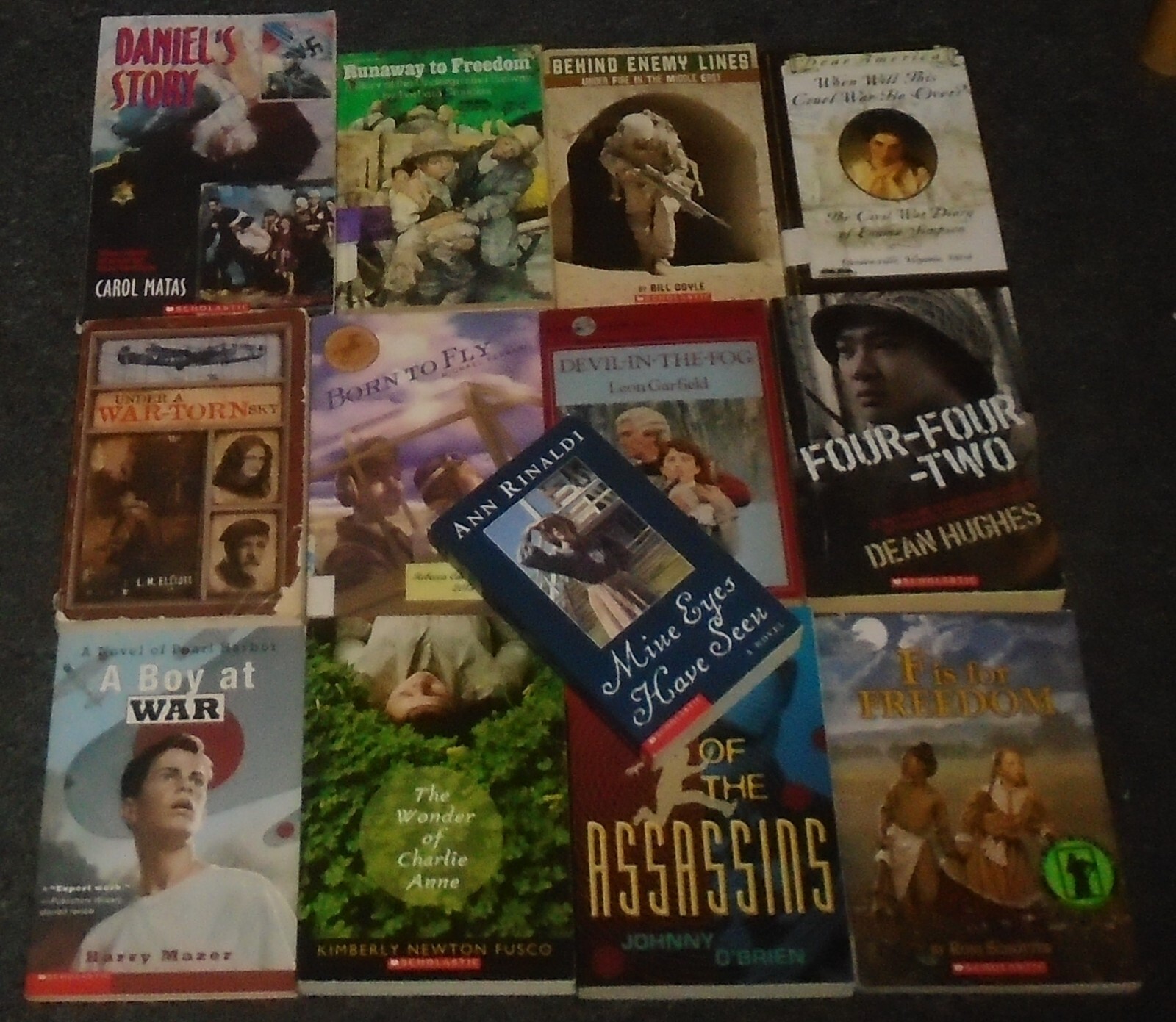 25 Children&rsquo;s Books LOT 4 Ages 8-12 4th-8th Grades Middle Grades MG Accelerated