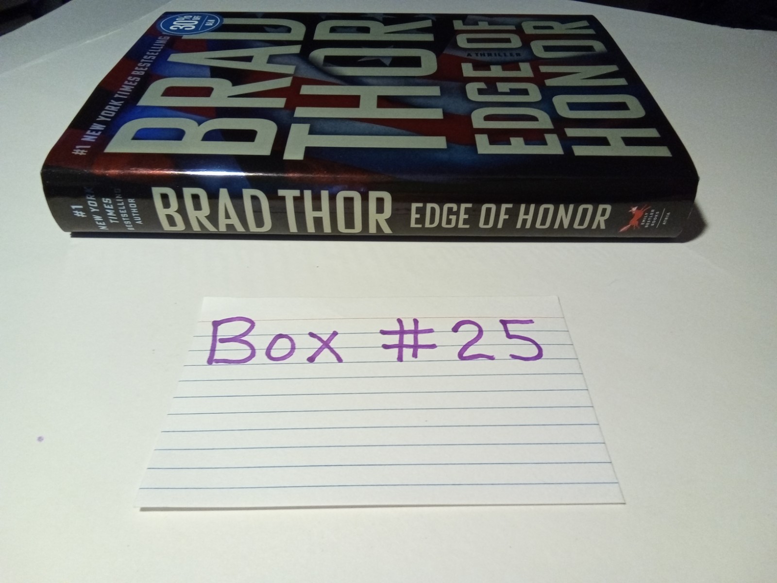 Edge of Honor by Brad Thor (2025, Hardcover)