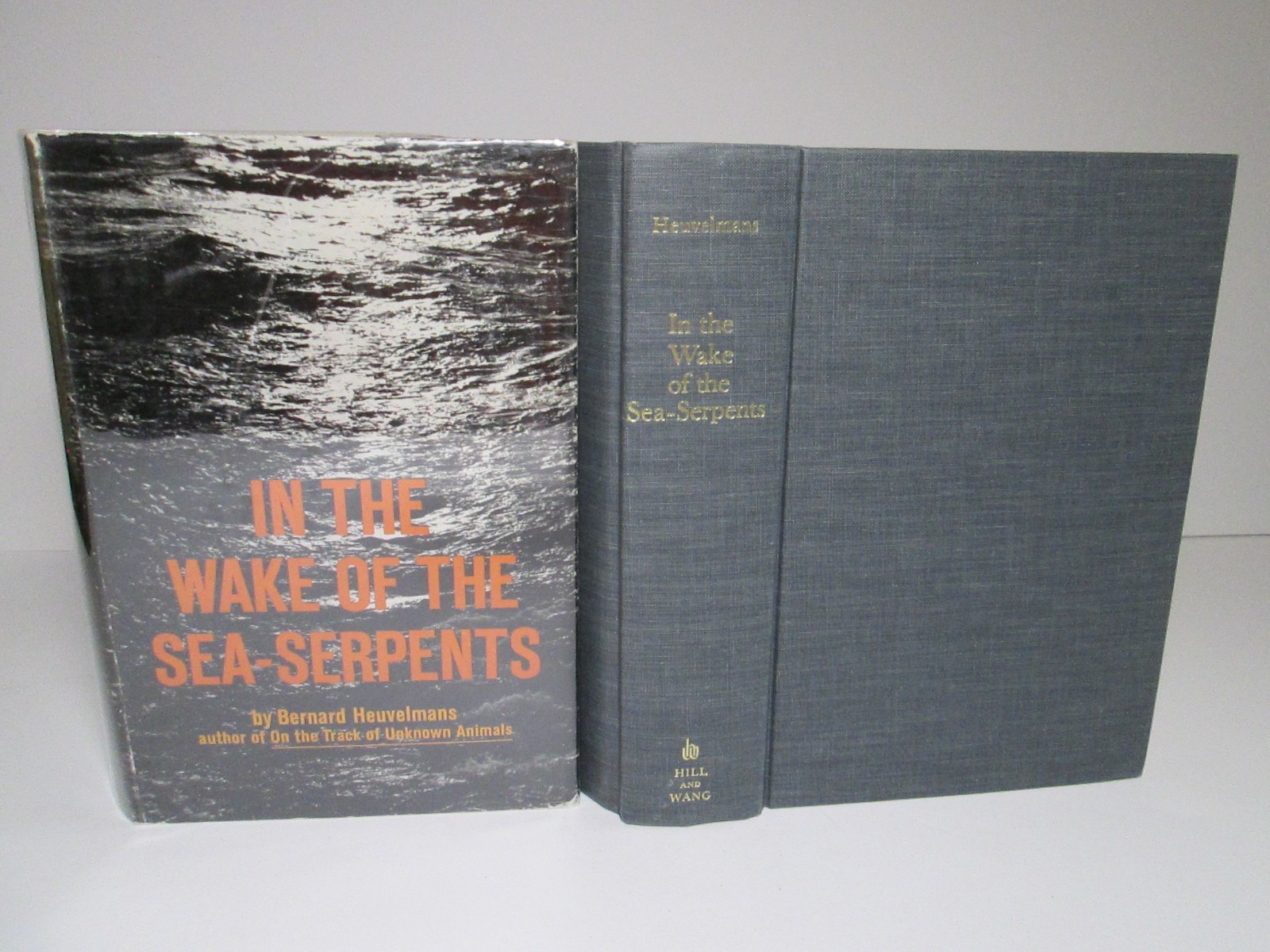 In The Wake Of The Sea Serpents Bernard Heuvelmans 1968 1st US ED Cryptozoology