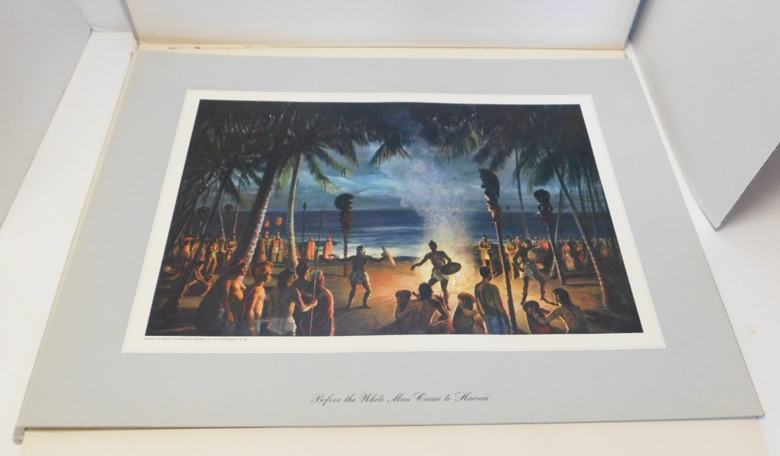 RARE 1949 Pictorial History of the Hawaiian Islands by Peter Hurd N A 10 Prints