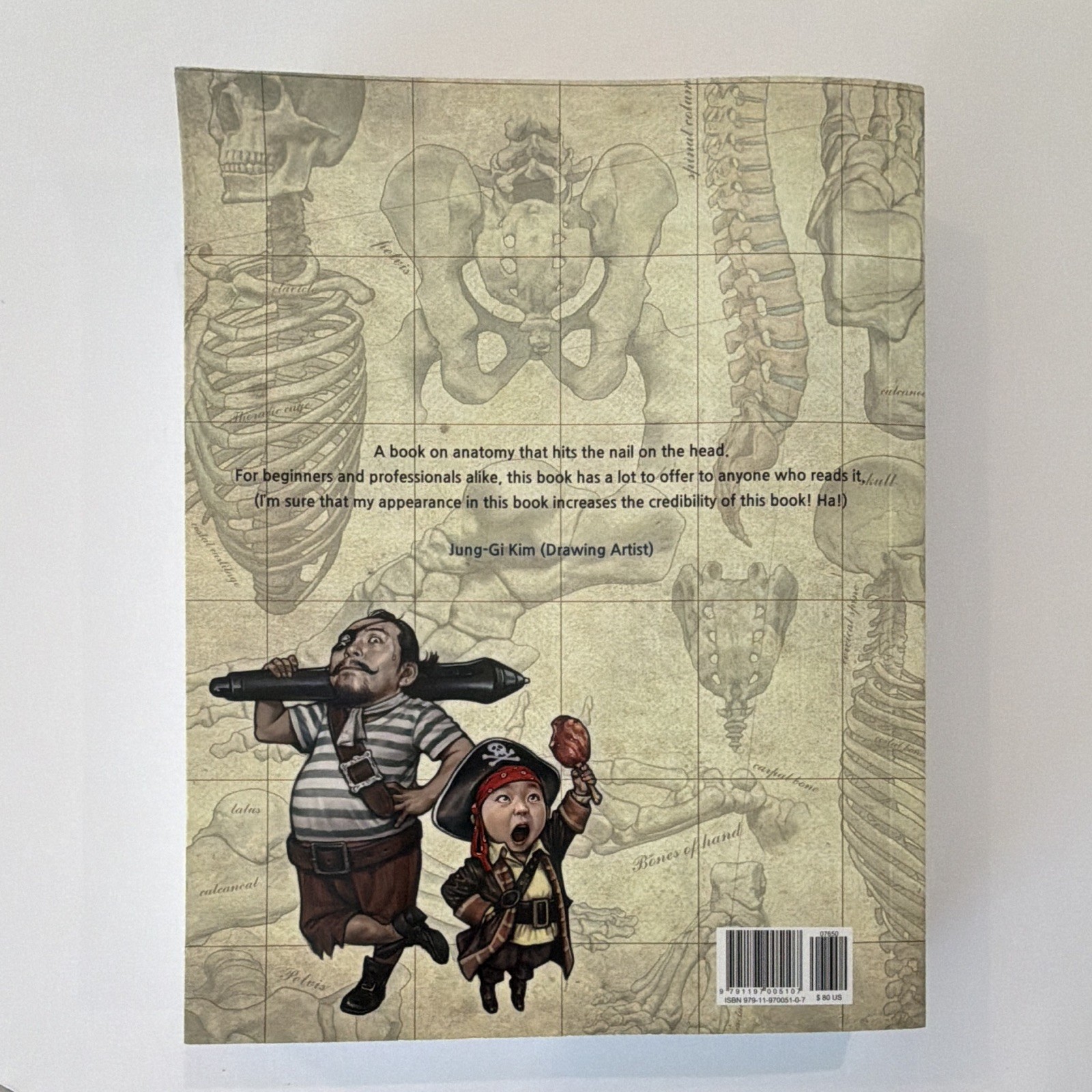 Stonehouse’s Anatomy by Jeonghyun Seok — Anatomy for Artists, English, Superani