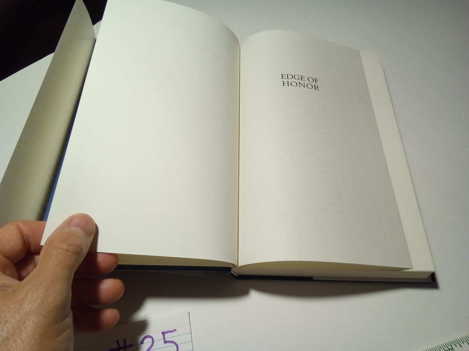 Edge of Honor by Brad Thor (2025, Hardcover)