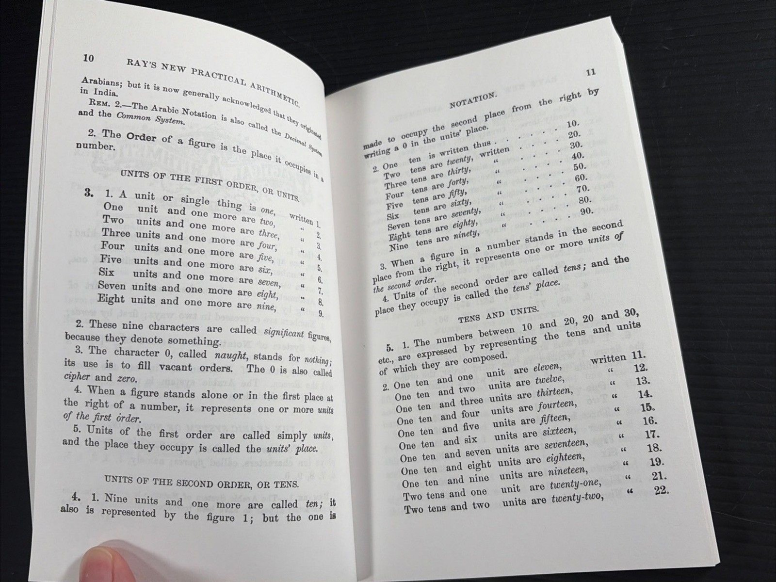 Ray’s New Practical Arithmetic By Joseph Ray PB Mott Media 1985