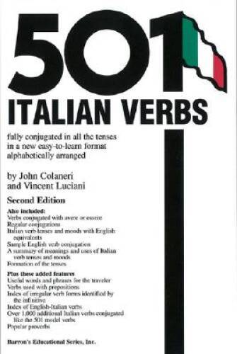 501 Italian Verbs (Barron&rsquo;s 201 Mandarin Chinese Verbs) – Paperback – GOOD