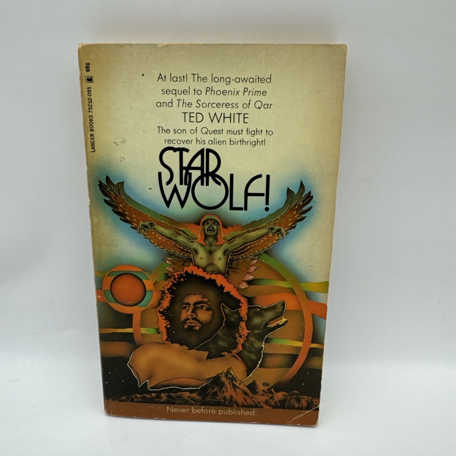 Star Wolf! Fantasy Paperback Book by Ted White from Lancer Books 1971 VG