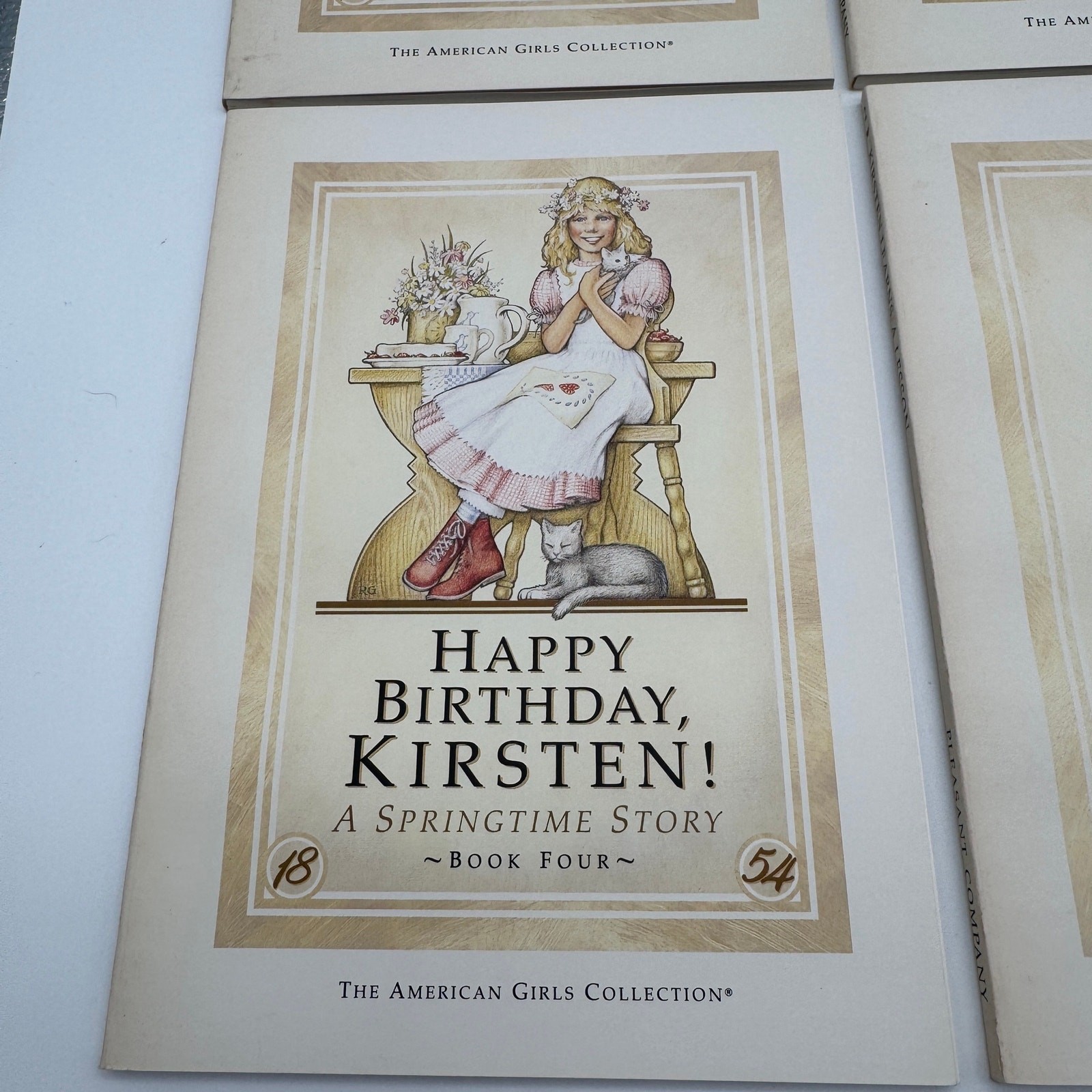Kirsten an American Girl 6 Book Collection Box Set Complete