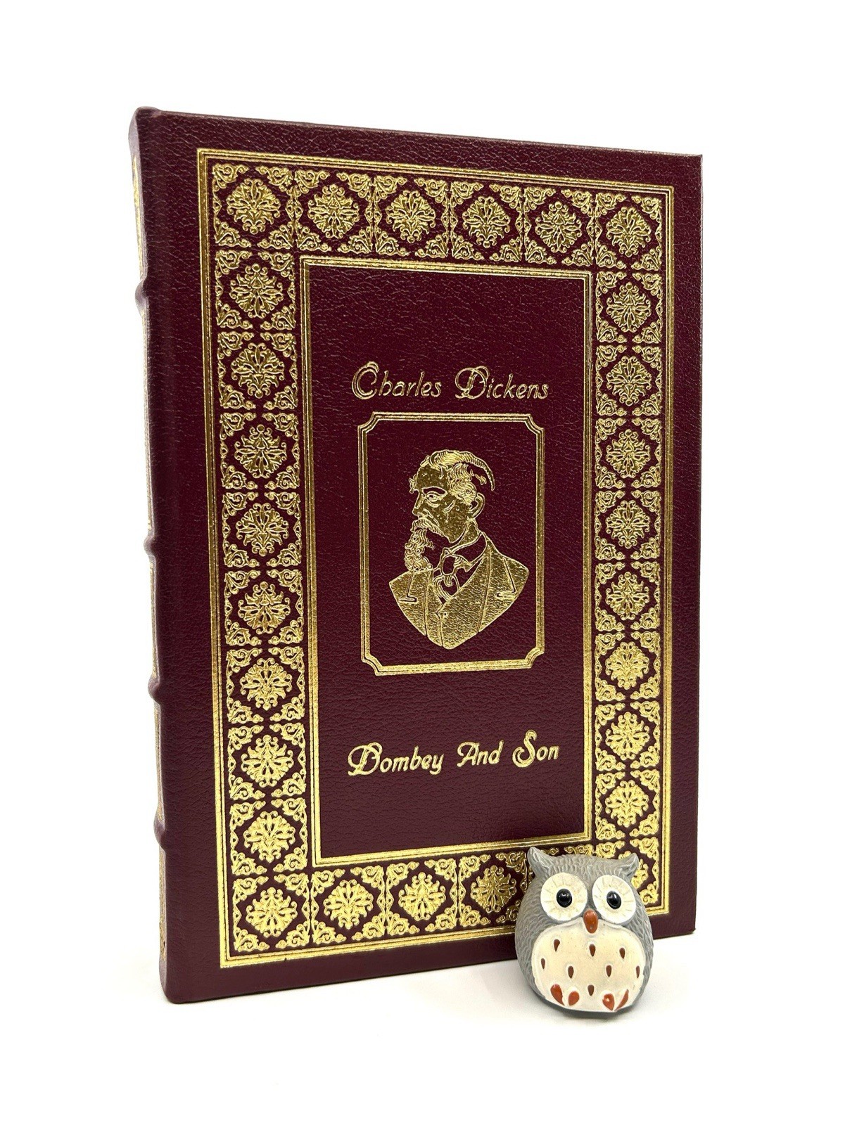 EASTON PRESS Dombey and Son Charles Dickens Leather Portrait Works Money Family