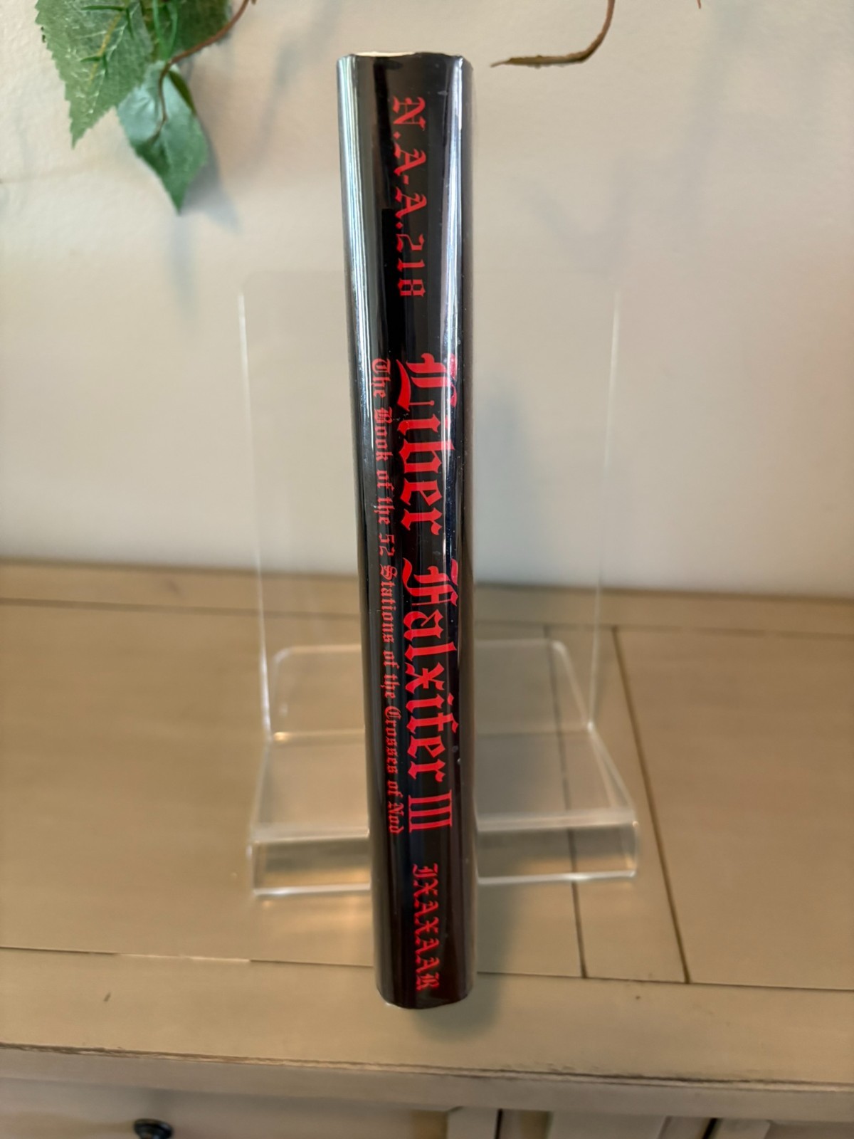 Liber Falxifer III Ixaxaar N.A-A.218 #115/1300 UNREAD LIMITED PRINTING RARE!!