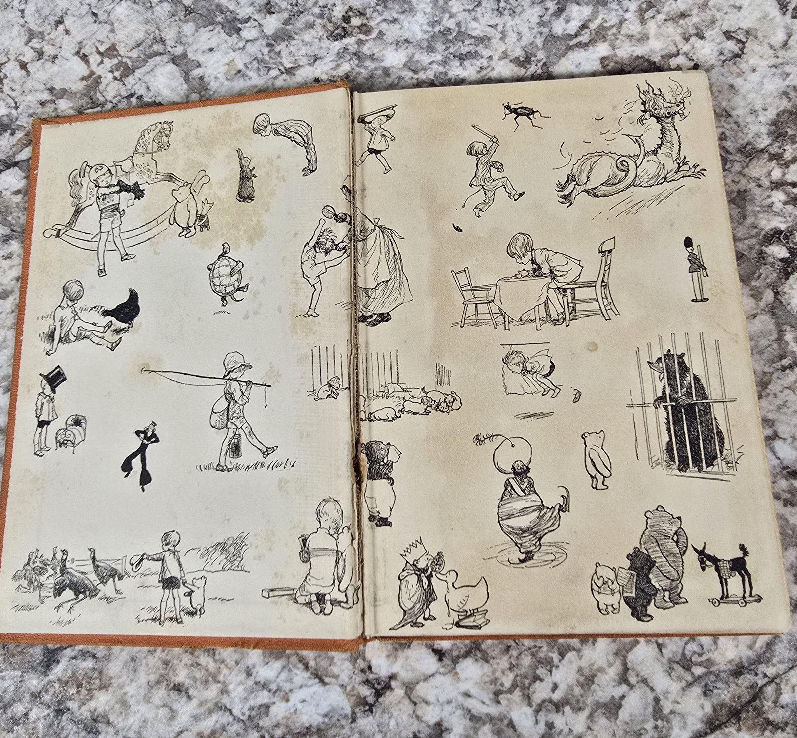 Now We Are Six by A.A. Milne, 1927 E.F. Dutton & Co.. First Edition