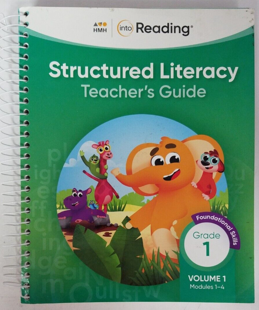 HMH into Reading Structured Literacy Teacher&rsquo;s Guide Grade 1 Volume 1