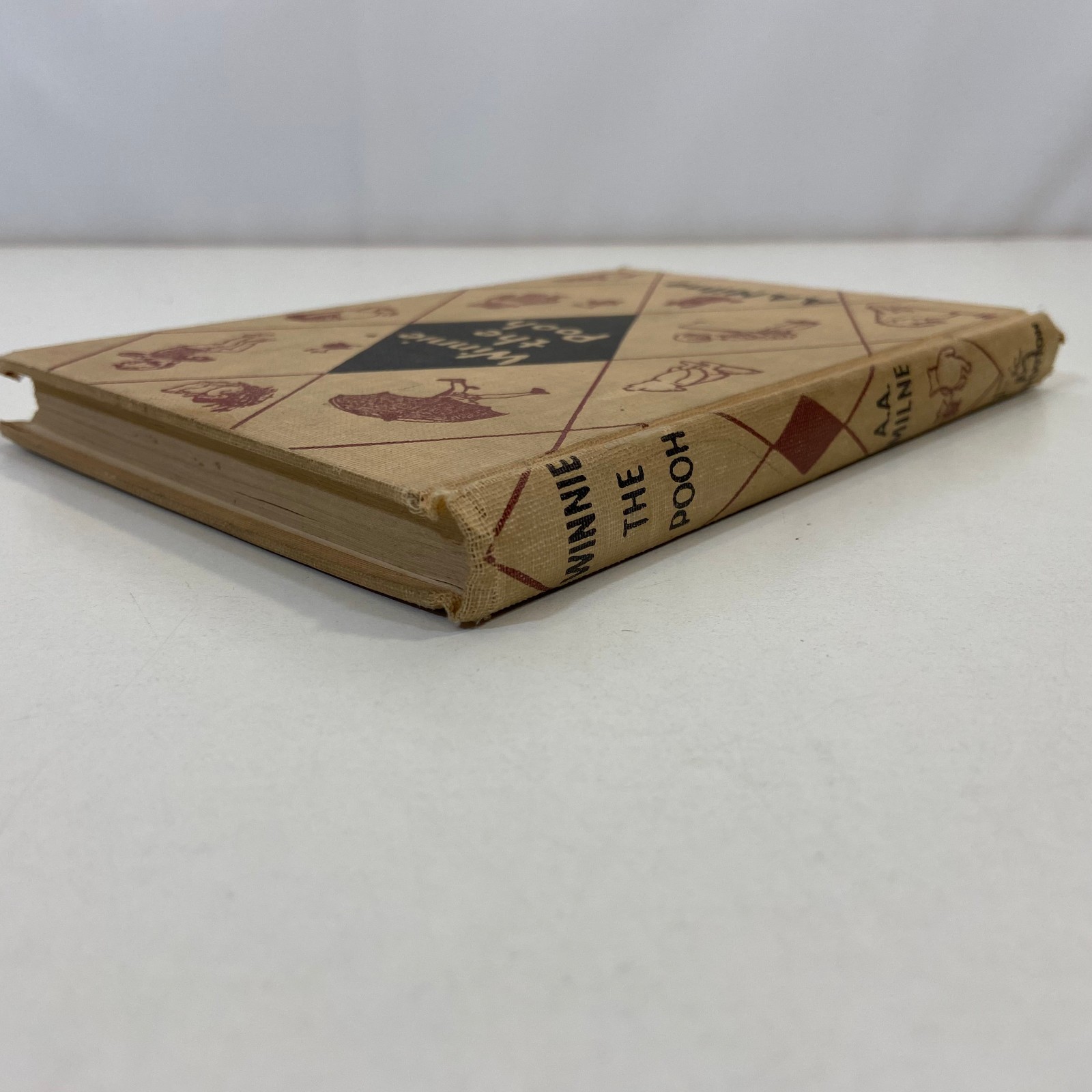 Winnie the Pooh Dutton 1950 HC A A Milne Ex Library Kids Vintage Fiction Classic