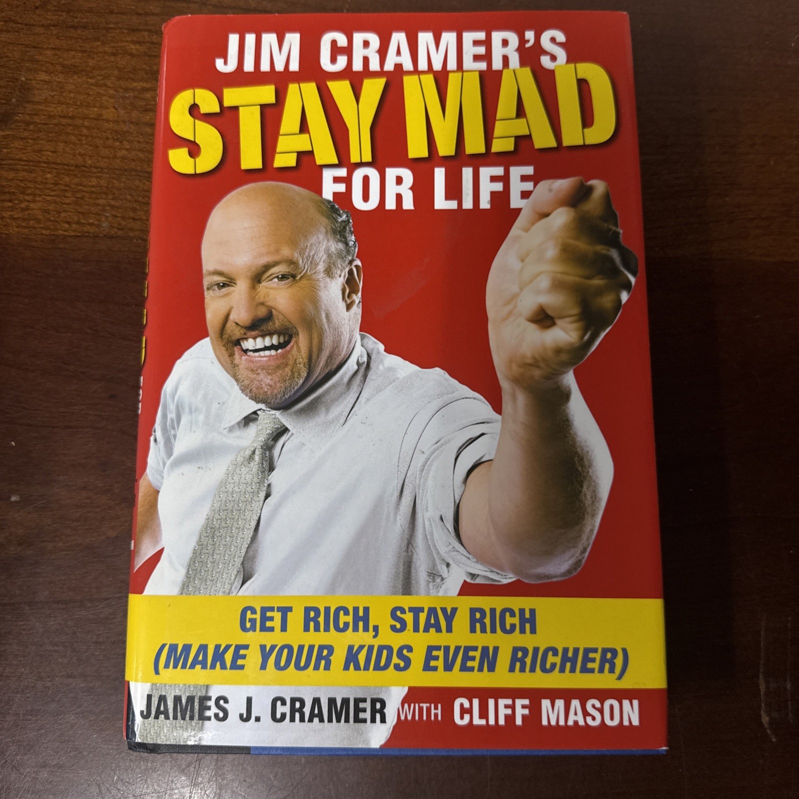 Lot of 3 Jim Cramer Books: Getting Back To Even, Mad Money, Stay Mad