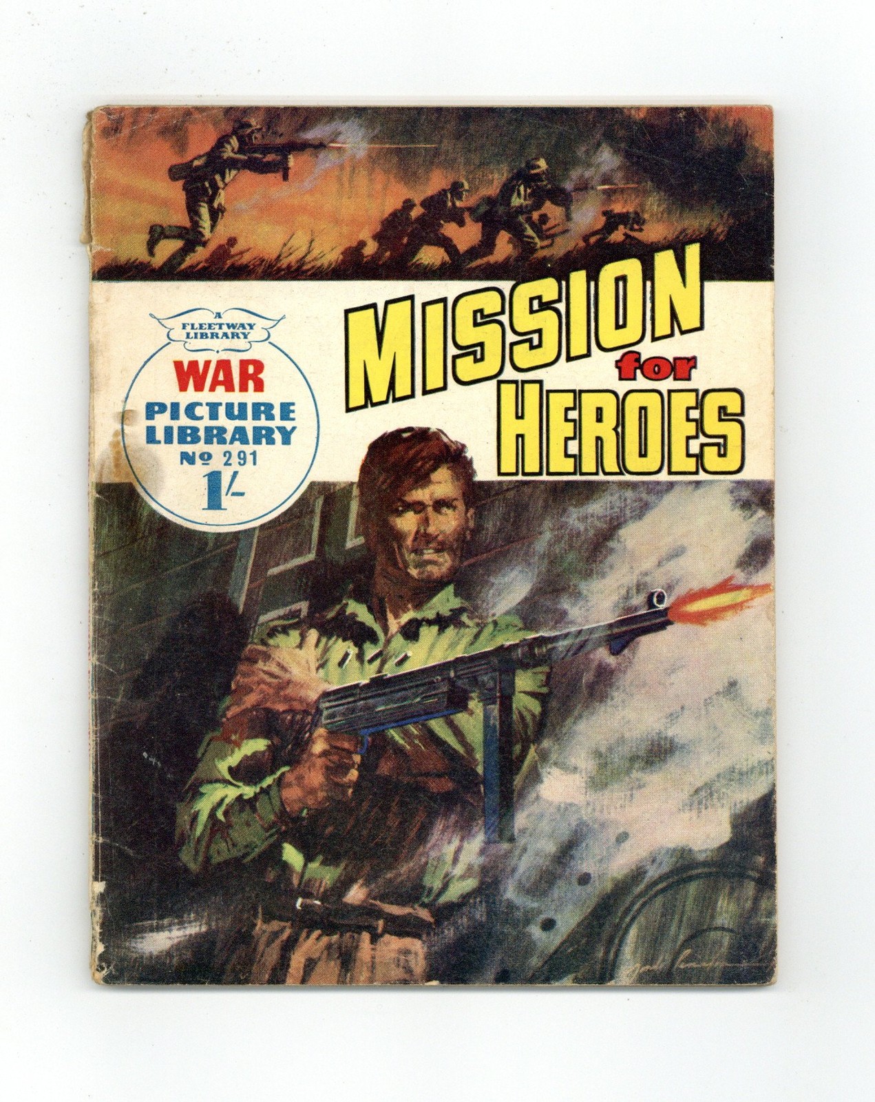 War Picture Library 1st Series #291 GD/VG 3.0 1965 Low Grade