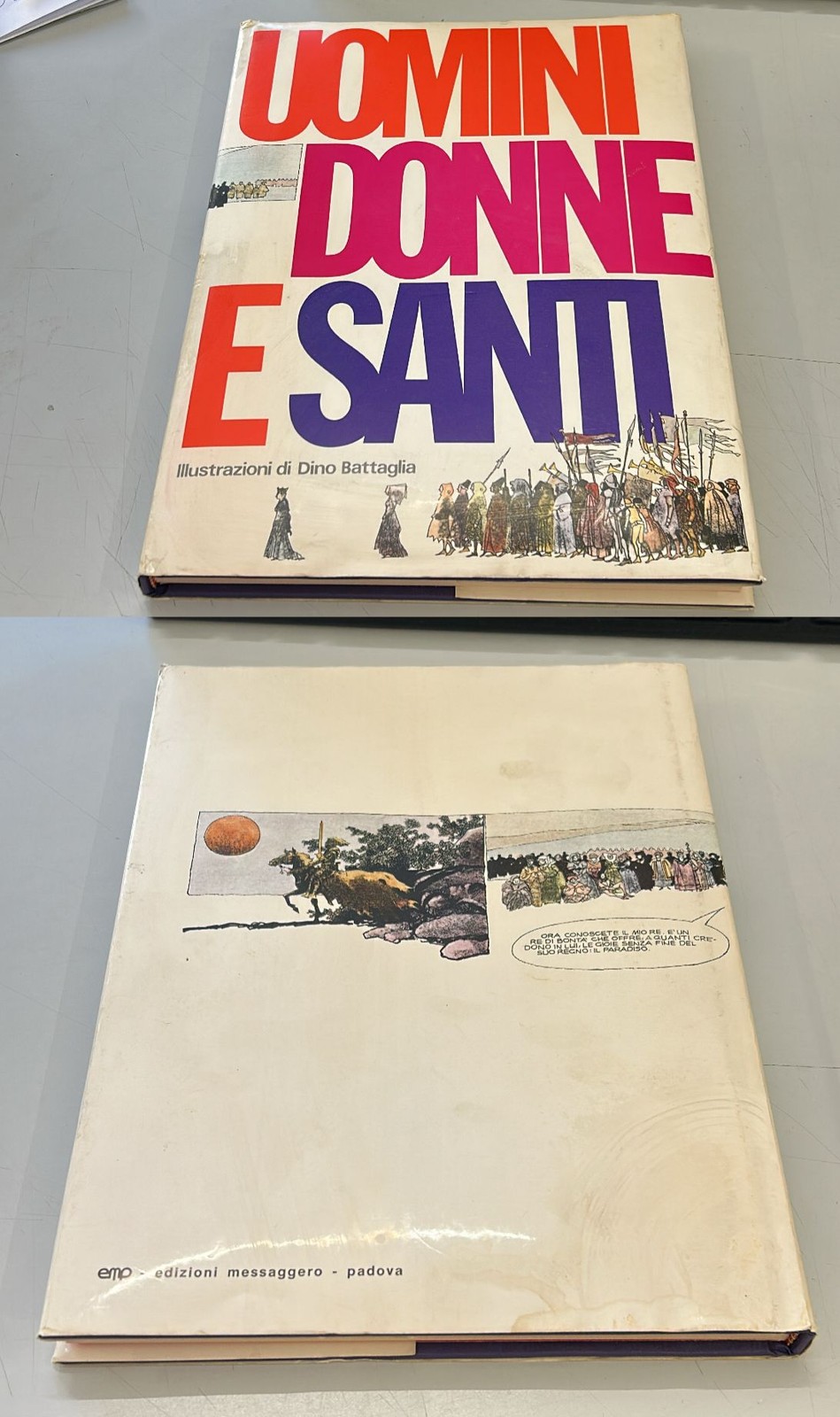 uomini donne e santi (illustr. Dino Battagli) battaglia laura/colasanti giov –