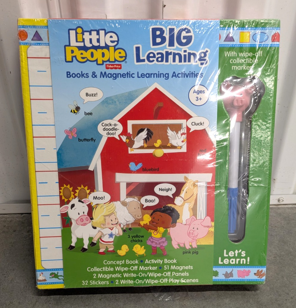 Little People Big Dreams Learning Book Magnetic Activities Write & Wipe Marker