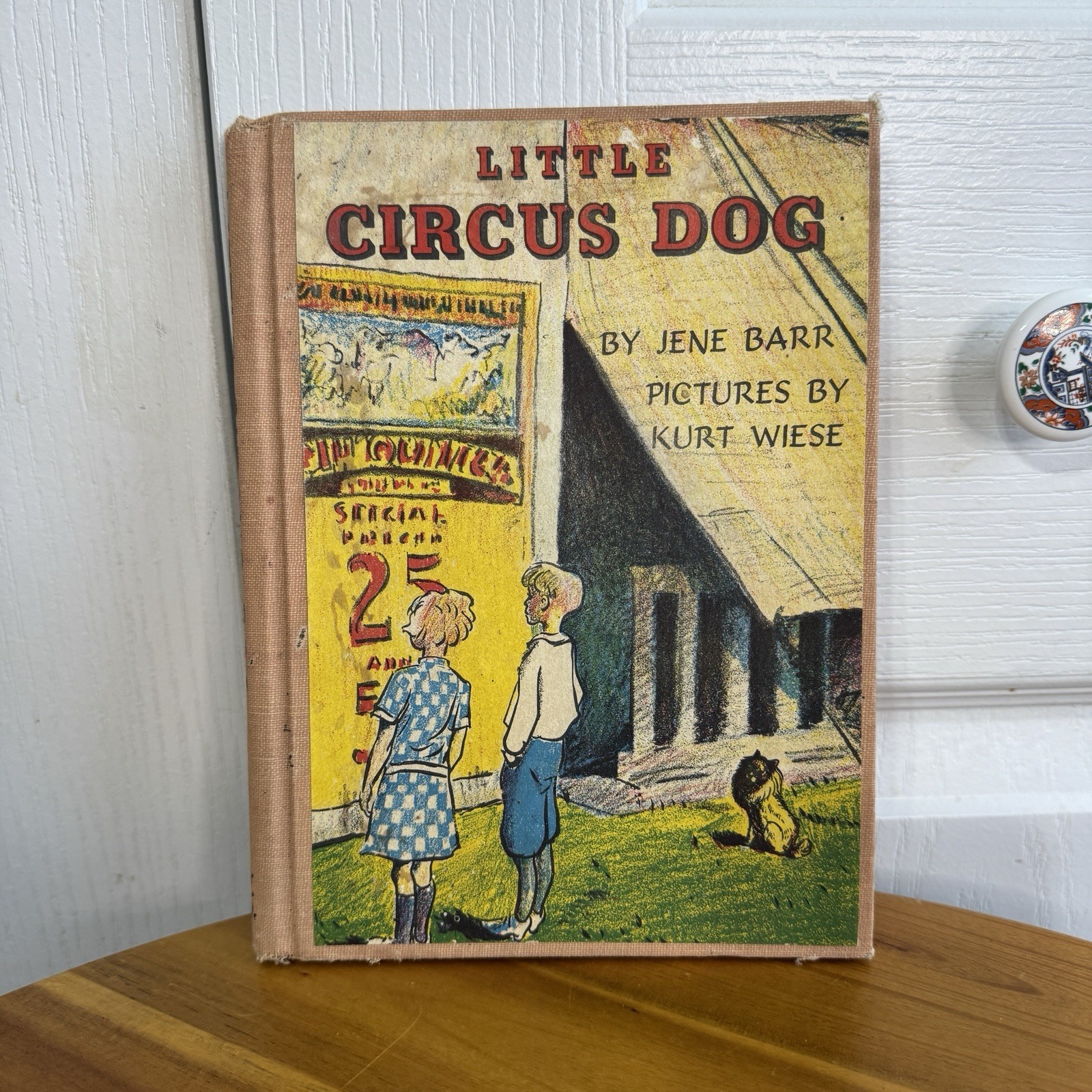 Little Circus Dog Jene Burr Kurt Wiese 3rd Printed Edition 1957 Cottage Vintage
