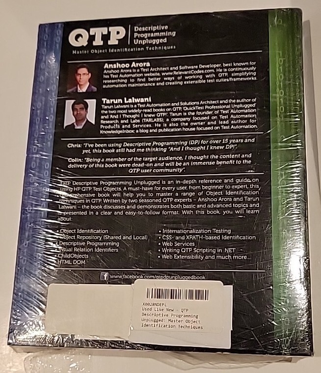 QTP DESCRIPTIVE PROGRAMMING UNPLUGGED: MASTER OBJECT By Tarun Lalwani & Anshoo