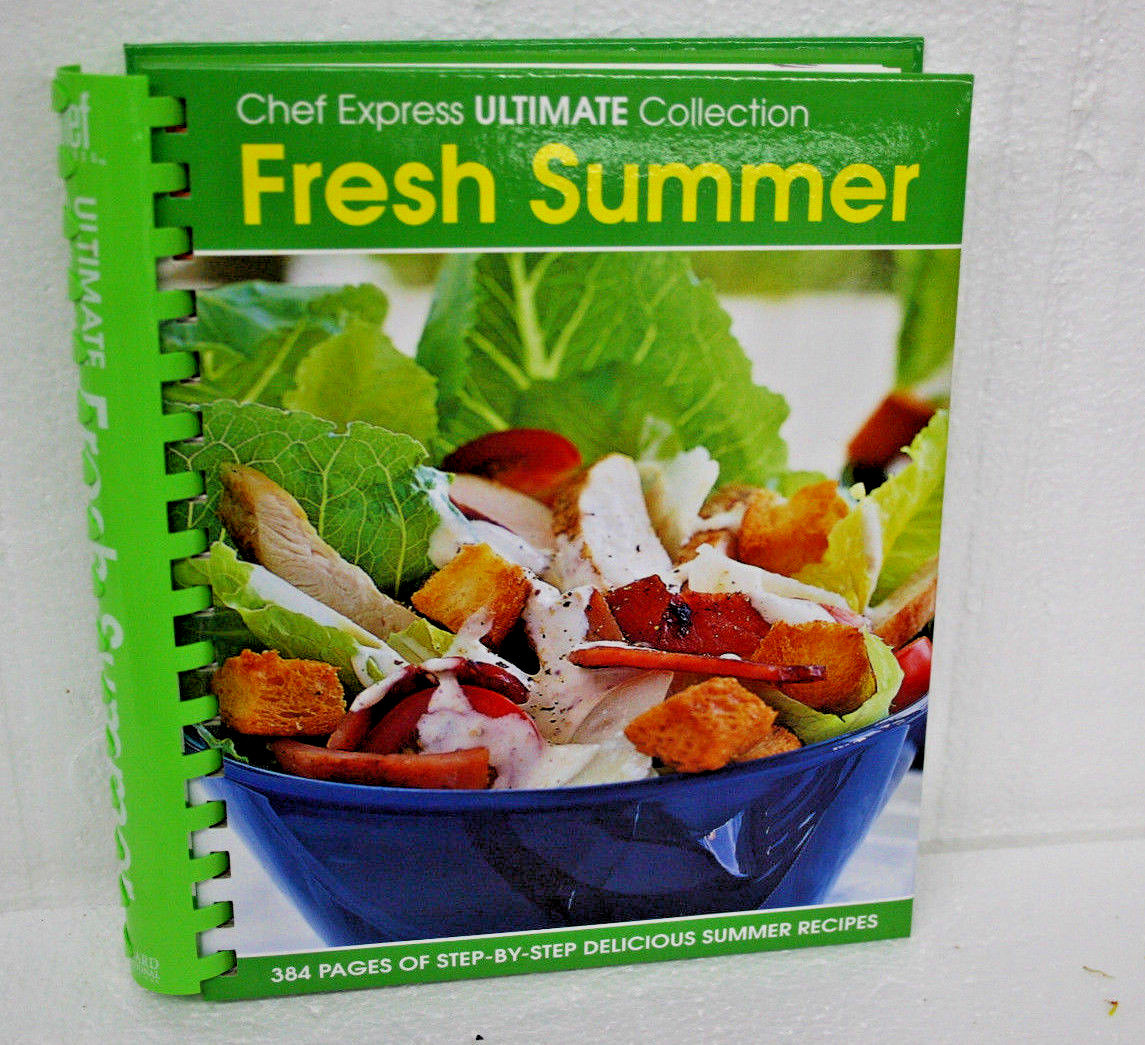 FRESH SUMMER CHEF EXPRESS COLLECTION COOKBOOK 384 PAGES OF SUMMER RECIPES