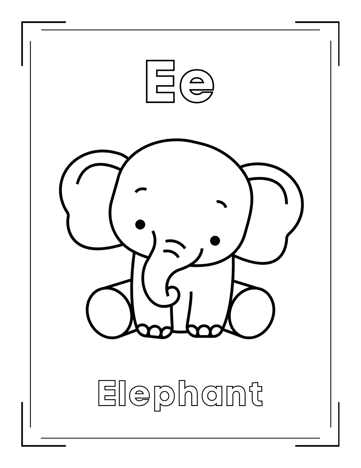 DIGITAL CONTENT – Coloring Book for Children 120 Pages*PRINTING REQ&rsquo;D*